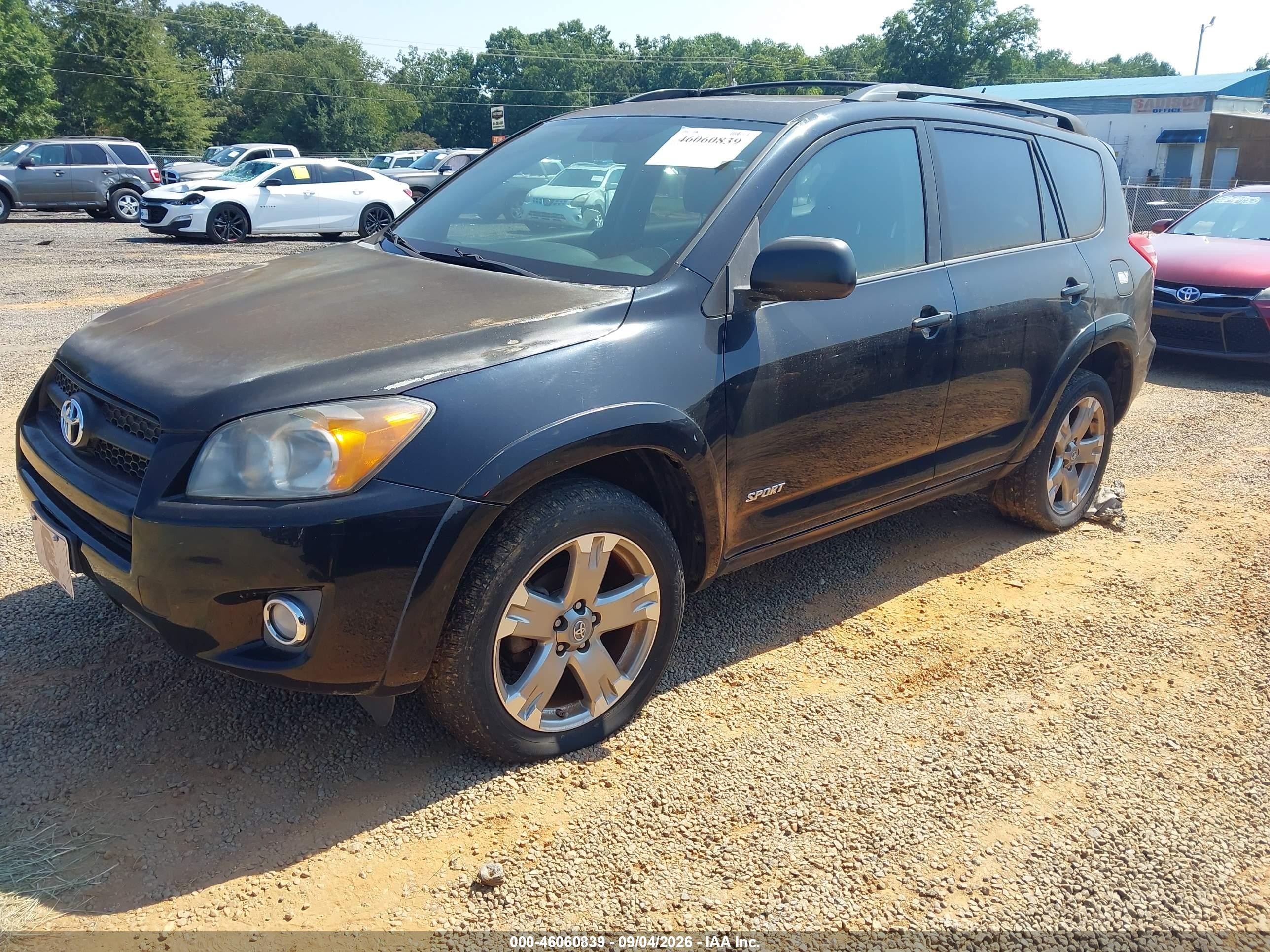 2010 Toyota Rav4 Sport Black vin: 2T3RF4DV7AW027891