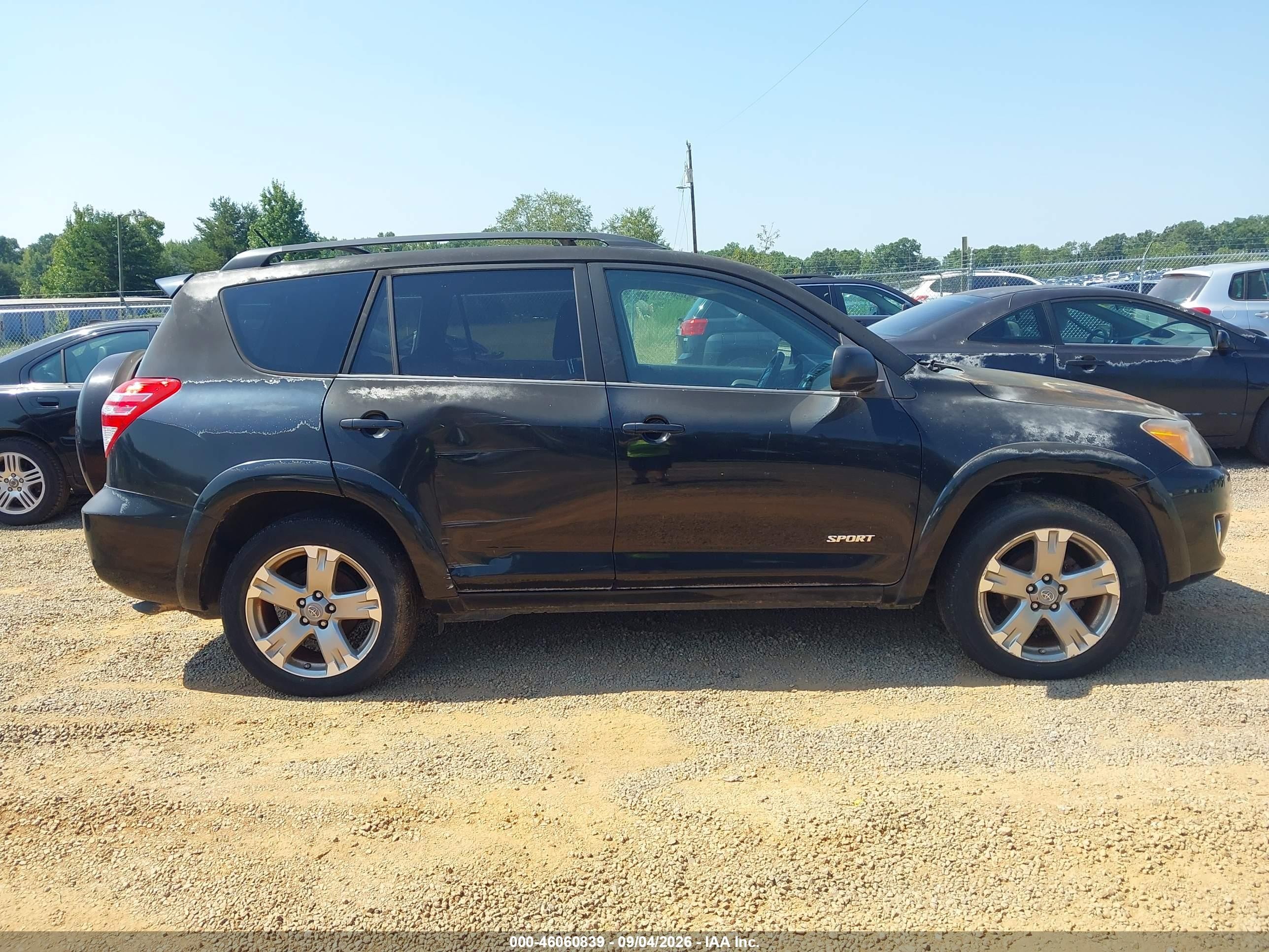 2010 Toyota Rav4 Sport Black vin: 2T3RF4DV7AW027891