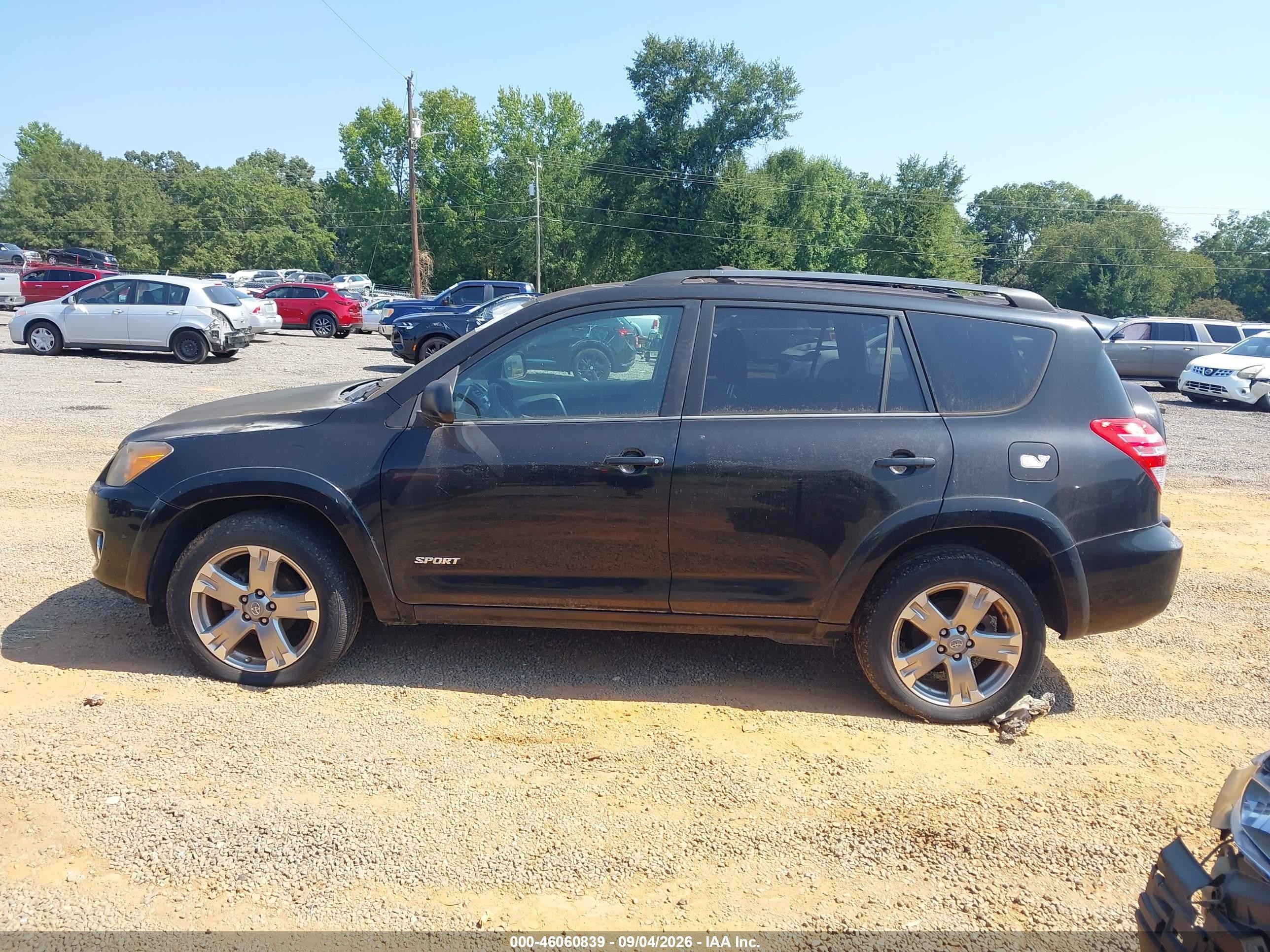 2010 Toyota Rav4 Sport Black vin: 2T3RF4DV7AW027891