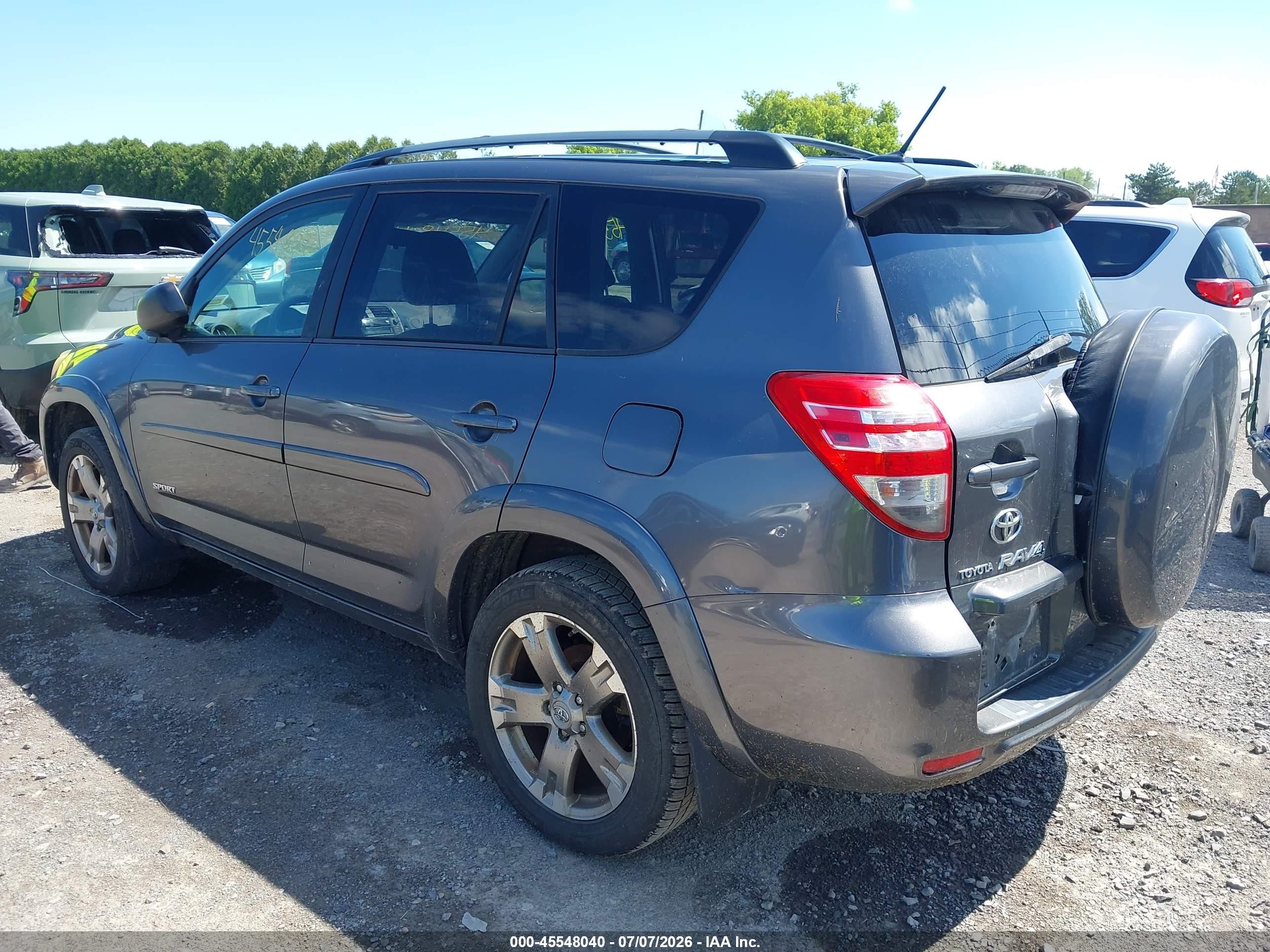 2010 Toyota Rav4 Sport Gray vin: 2T3RF4DV7AW082017
