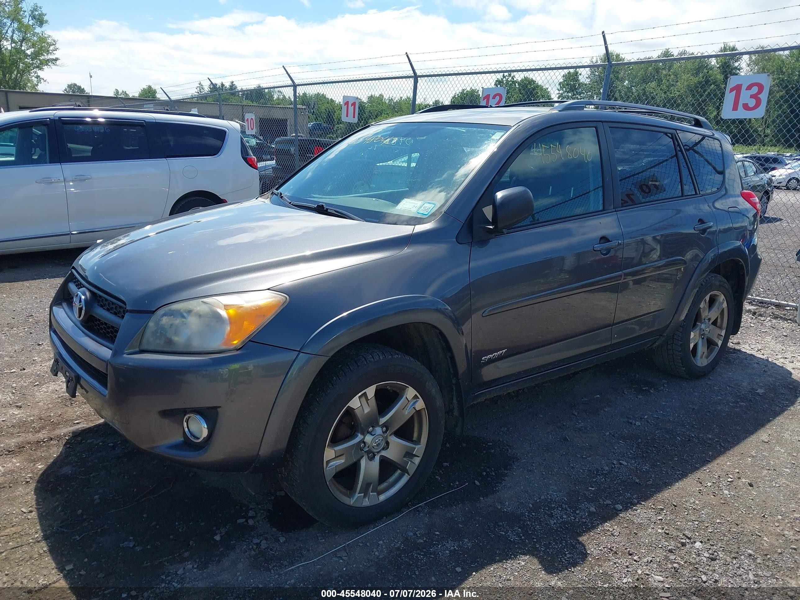 2010 Toyota Rav4 Sport Gray vin: 2T3RF4DV7AW082017