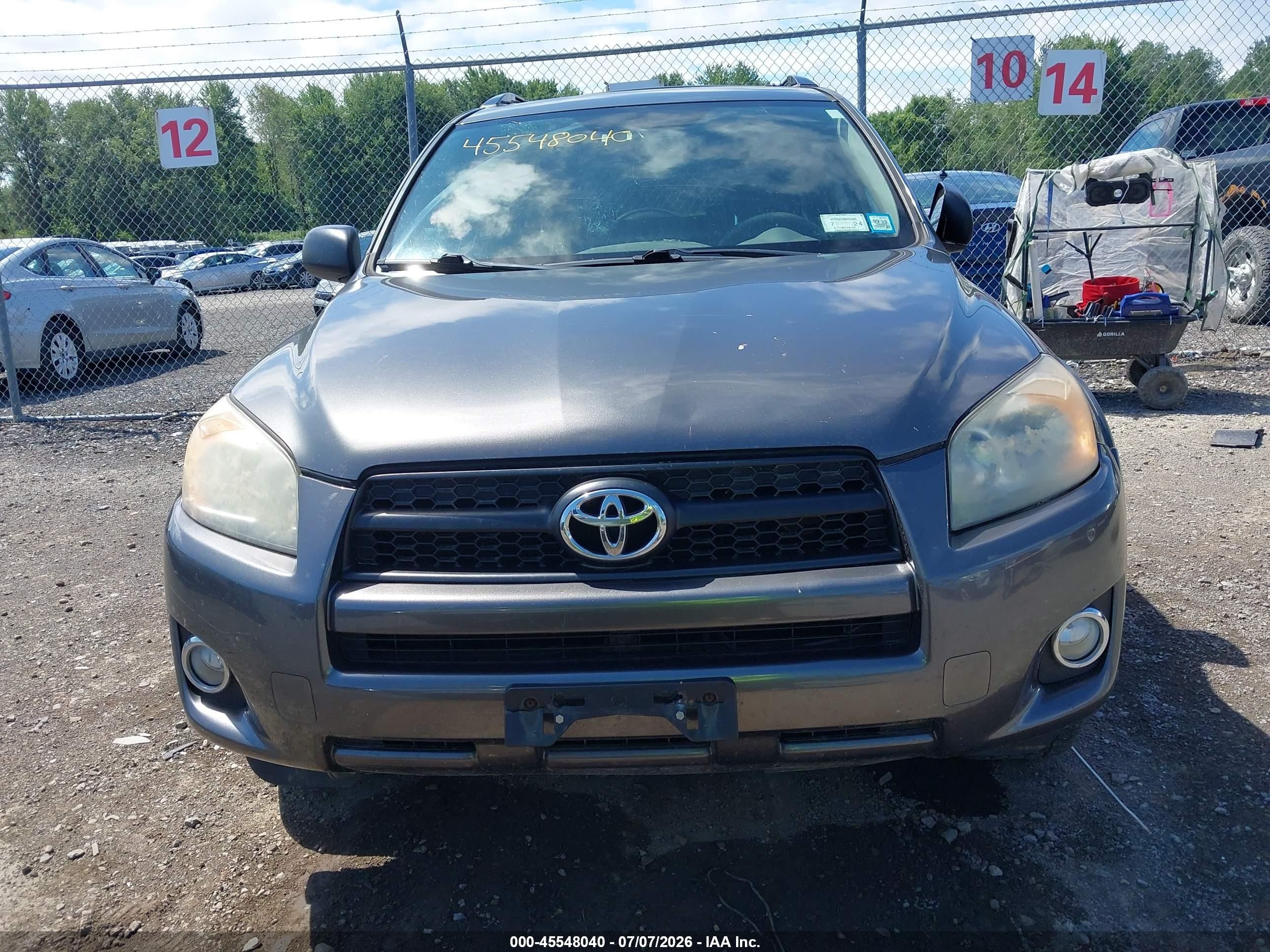 2010 Toyota Rav4 Sport Gray vin: 2T3RF4DV7AW082017