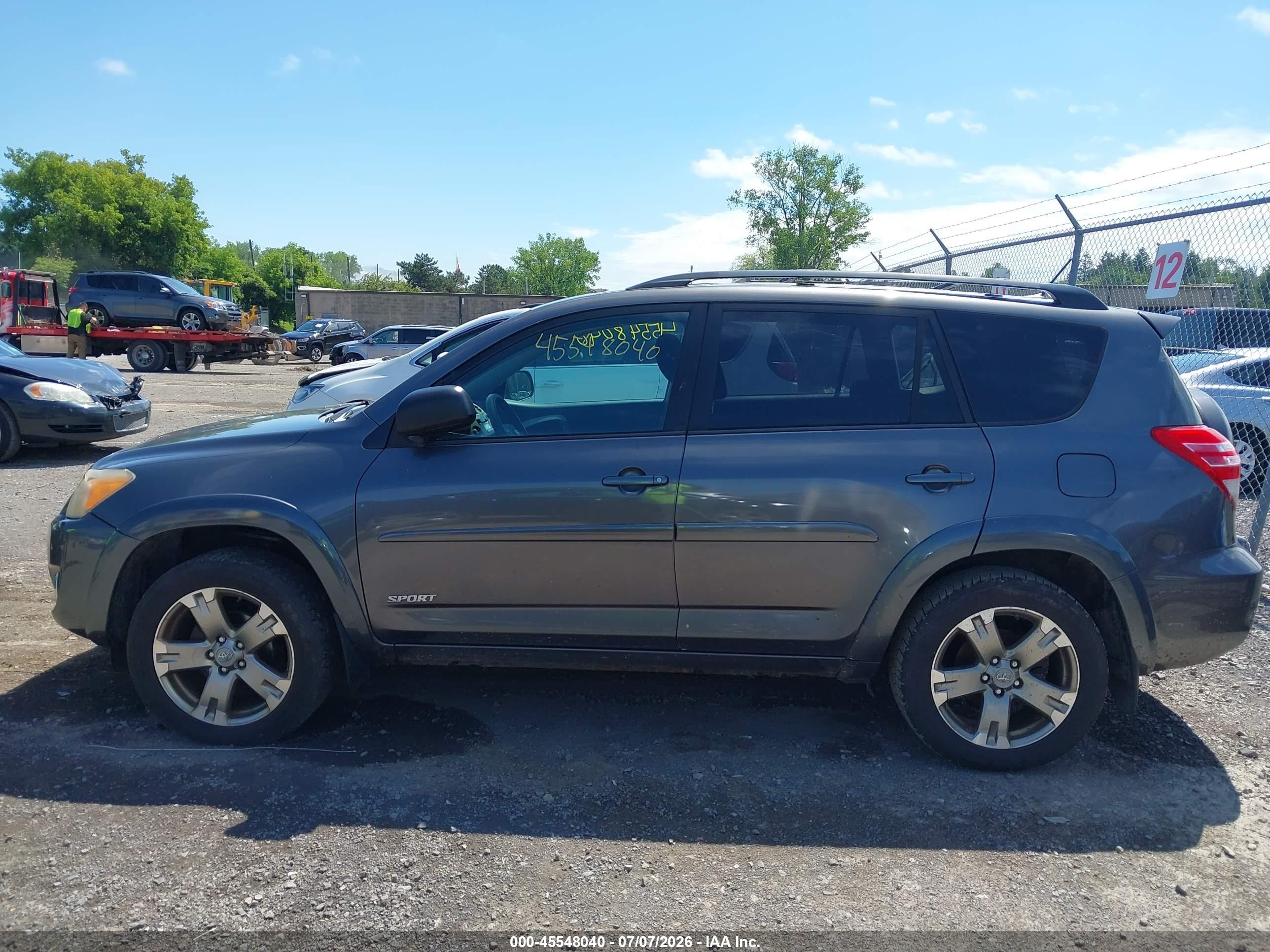 2010 Toyota Rav4 Sport Gray vin: 2T3RF4DV7AW082017