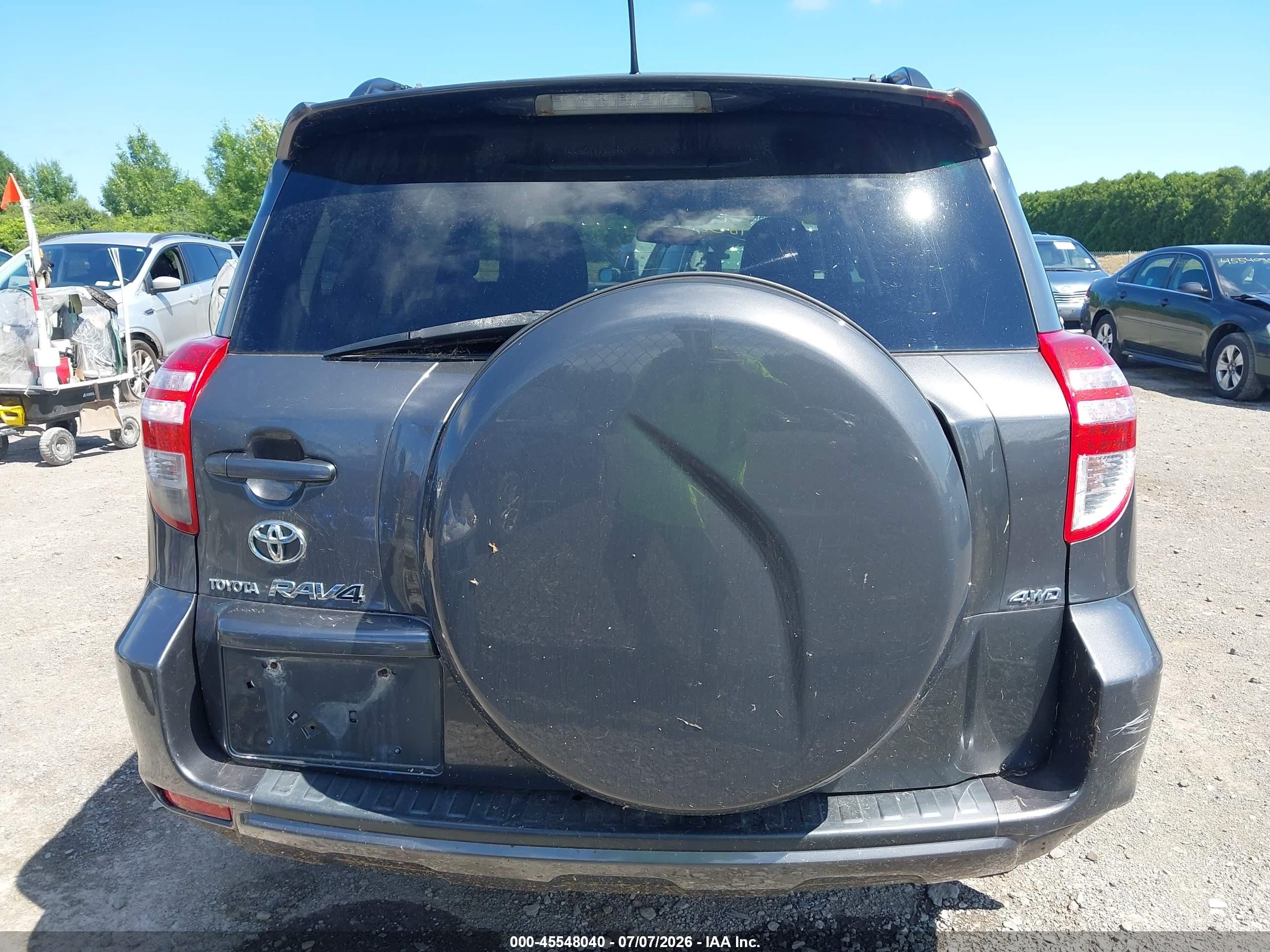2010 Toyota Rav4 Sport Gray vin: 2T3RF4DV7AW082017