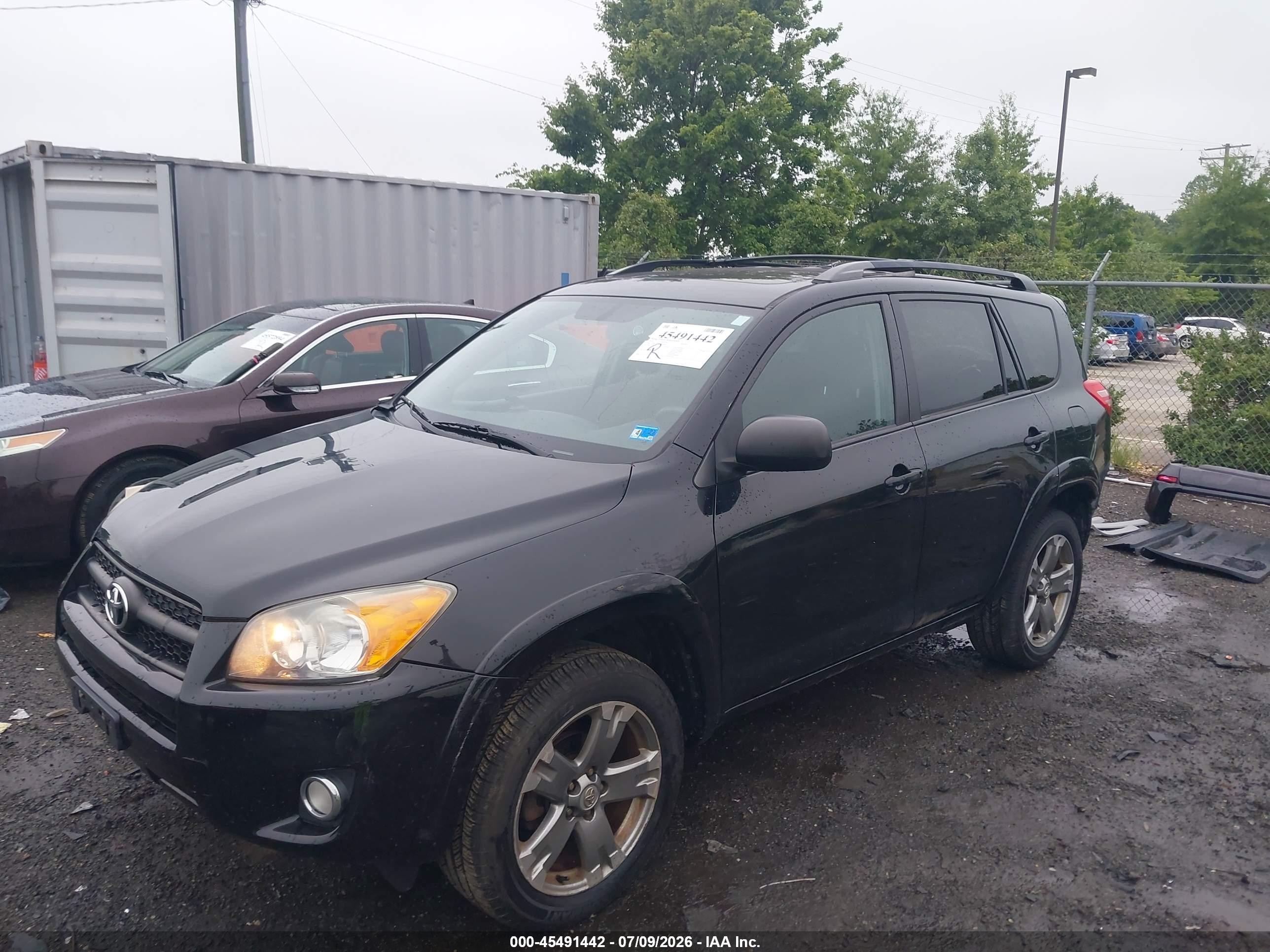 2011 Toyota Rav4 Sport Black vin: 2T3RF4DV7BW103403