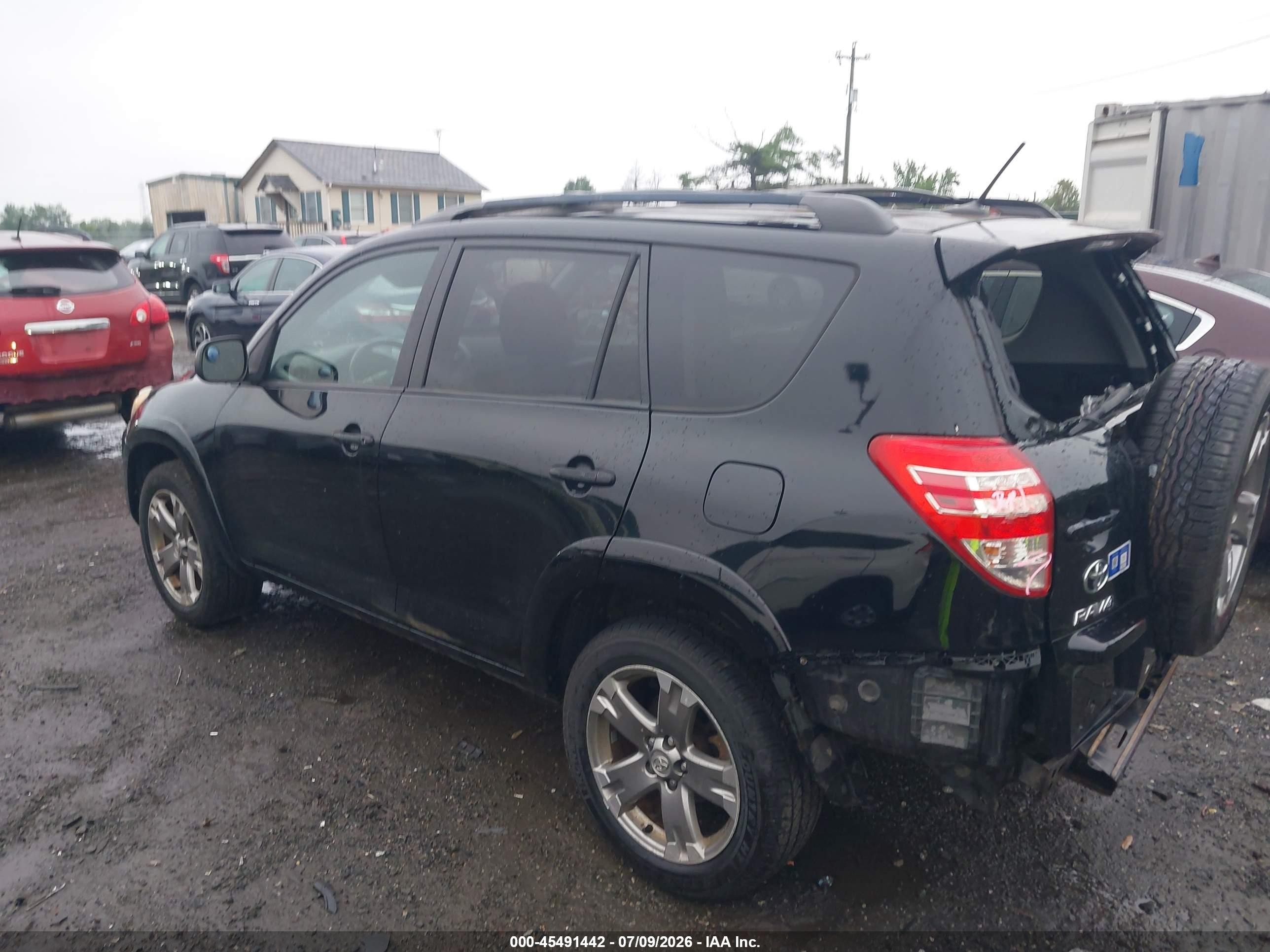 2011 Toyota Rav4 Sport Black vin: 2T3RF4DV7BW103403