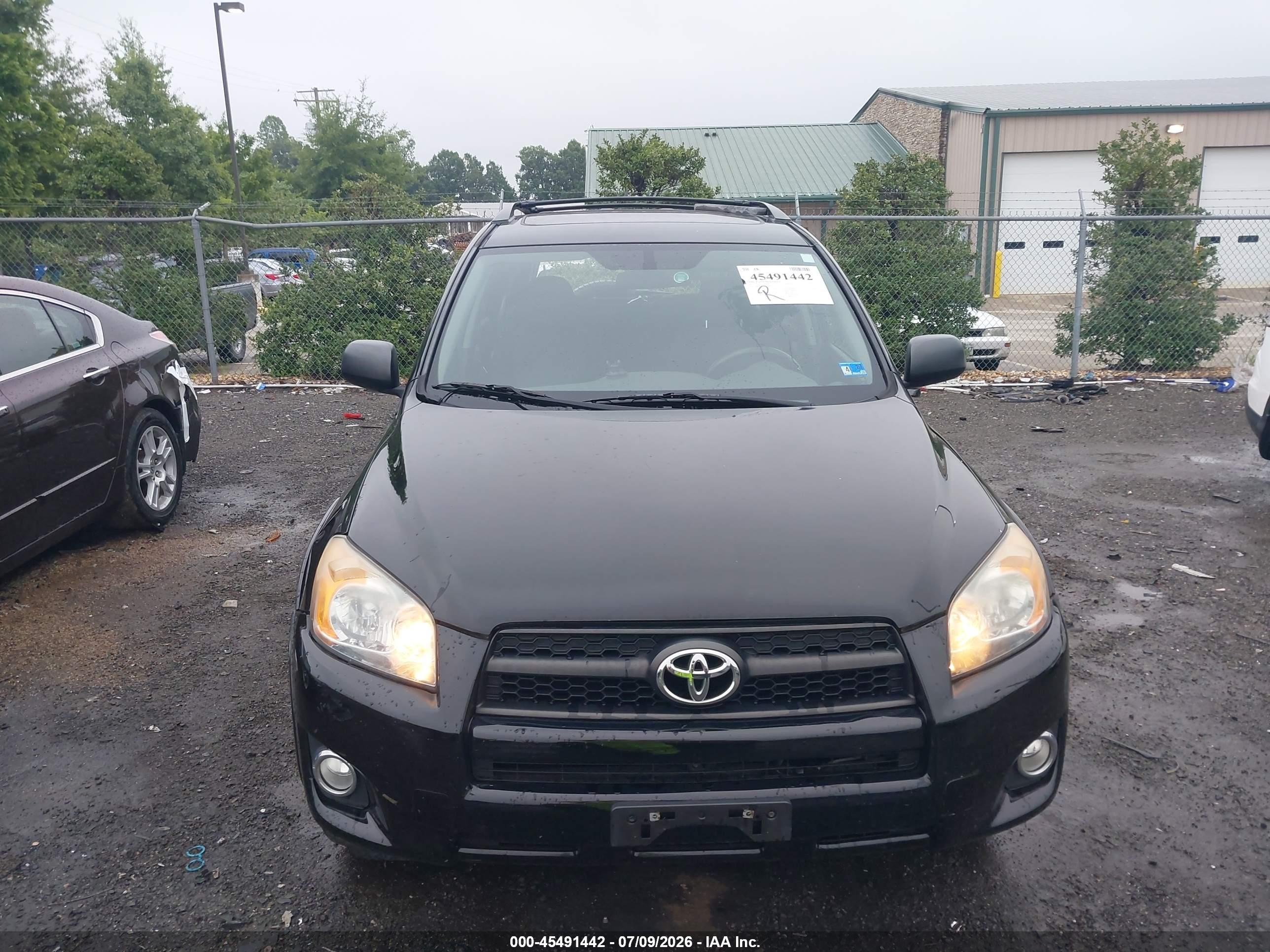 2011 Toyota Rav4 Sport Black vin: 2T3RF4DV7BW103403