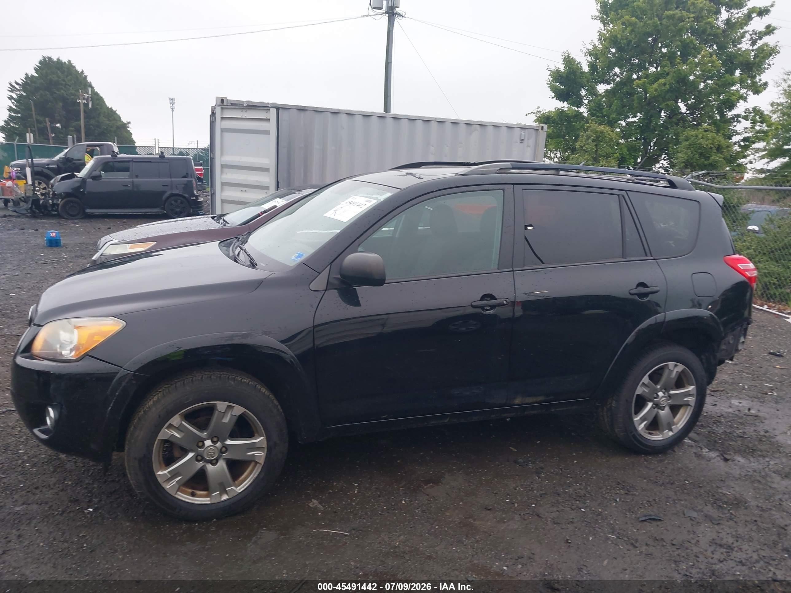 2011 Toyota Rav4 Sport Black vin: 2T3RF4DV7BW103403