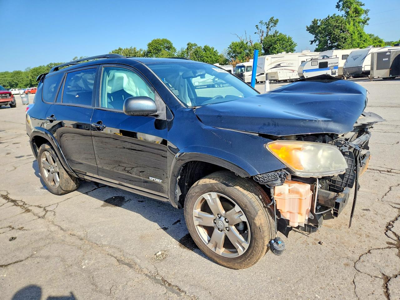 2011 Toyota Rav4 Sport Черный vin: 2T3RF4DV7BW106821