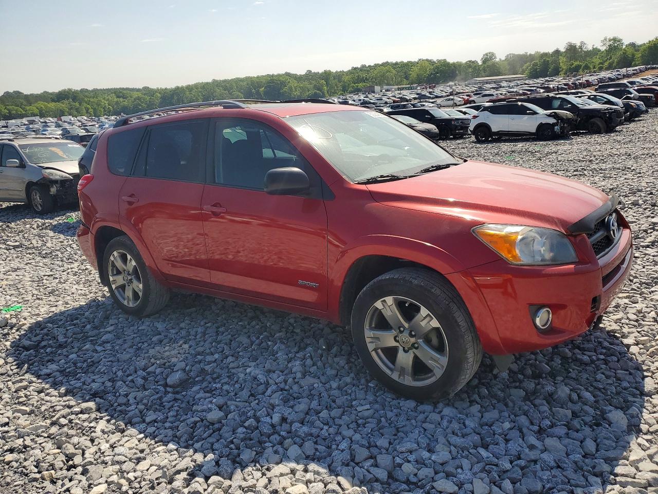 2012 Toyota Rav4 Sport Red vin: 2T3RF4DV8CW240559