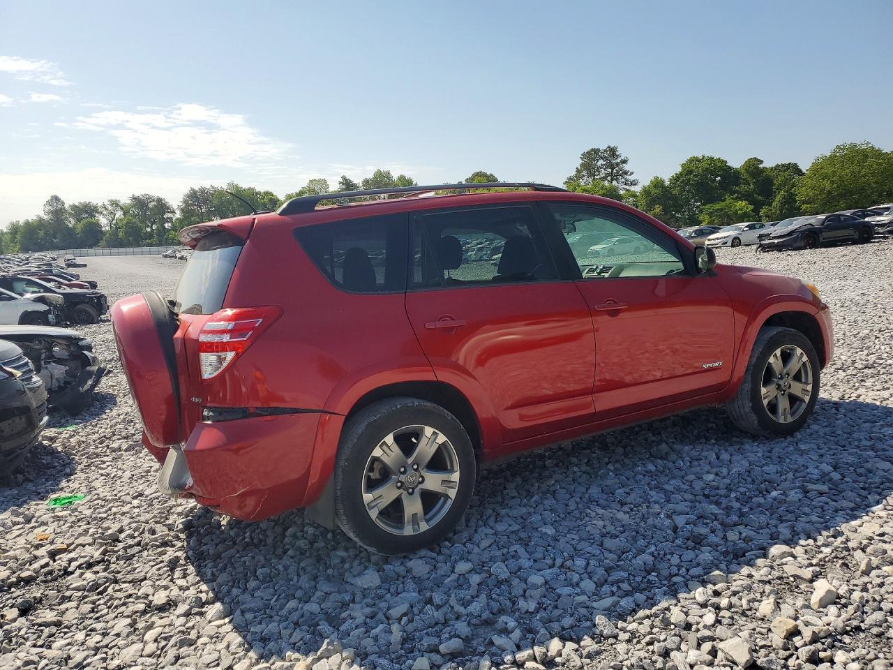 2012 Toyota Rav4 Sport Red vin: 2T3RF4DV8CW240559