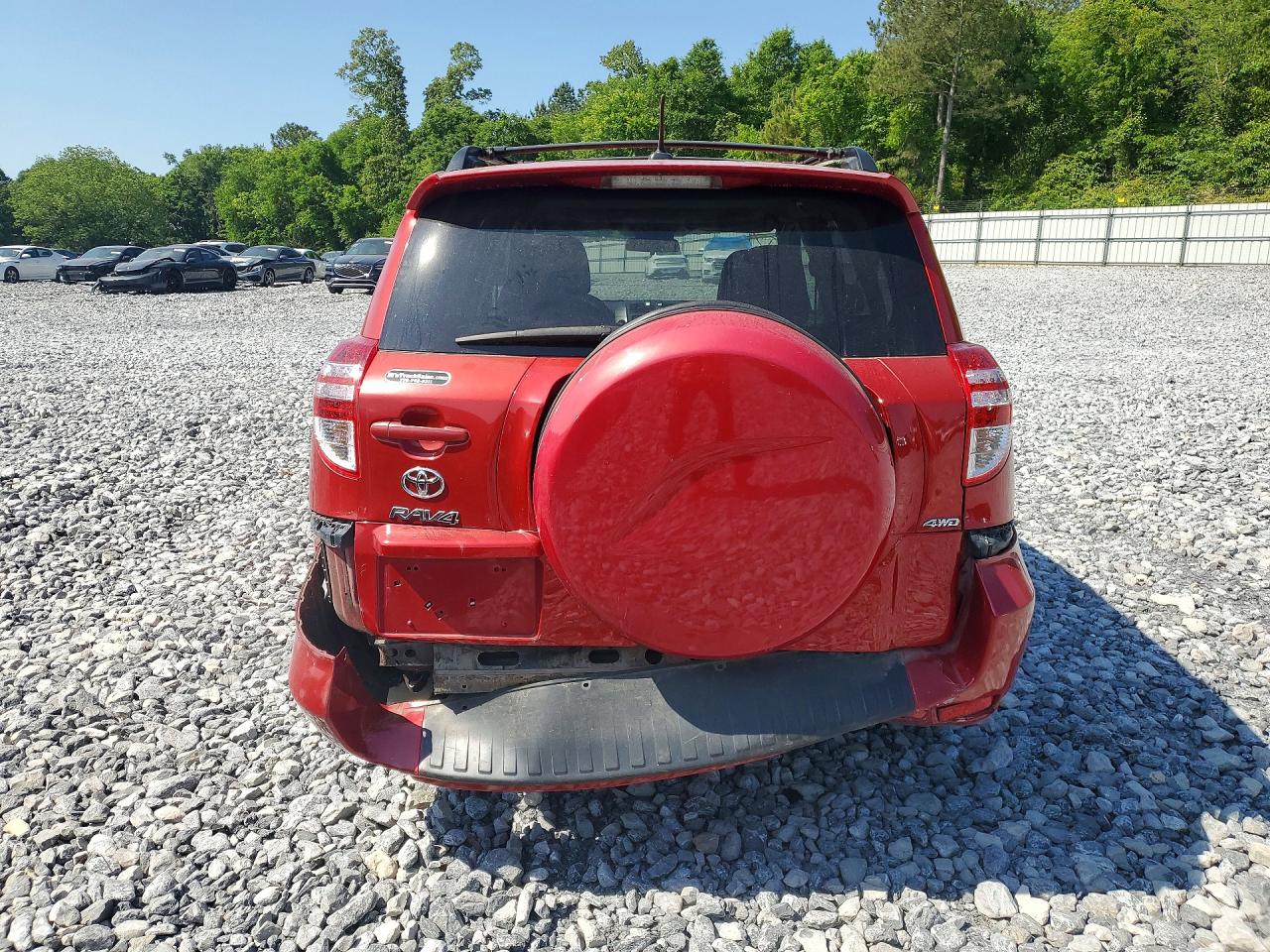 2012 Toyota Rav4 Sport Red vin: 2T3RF4DV8CW240559