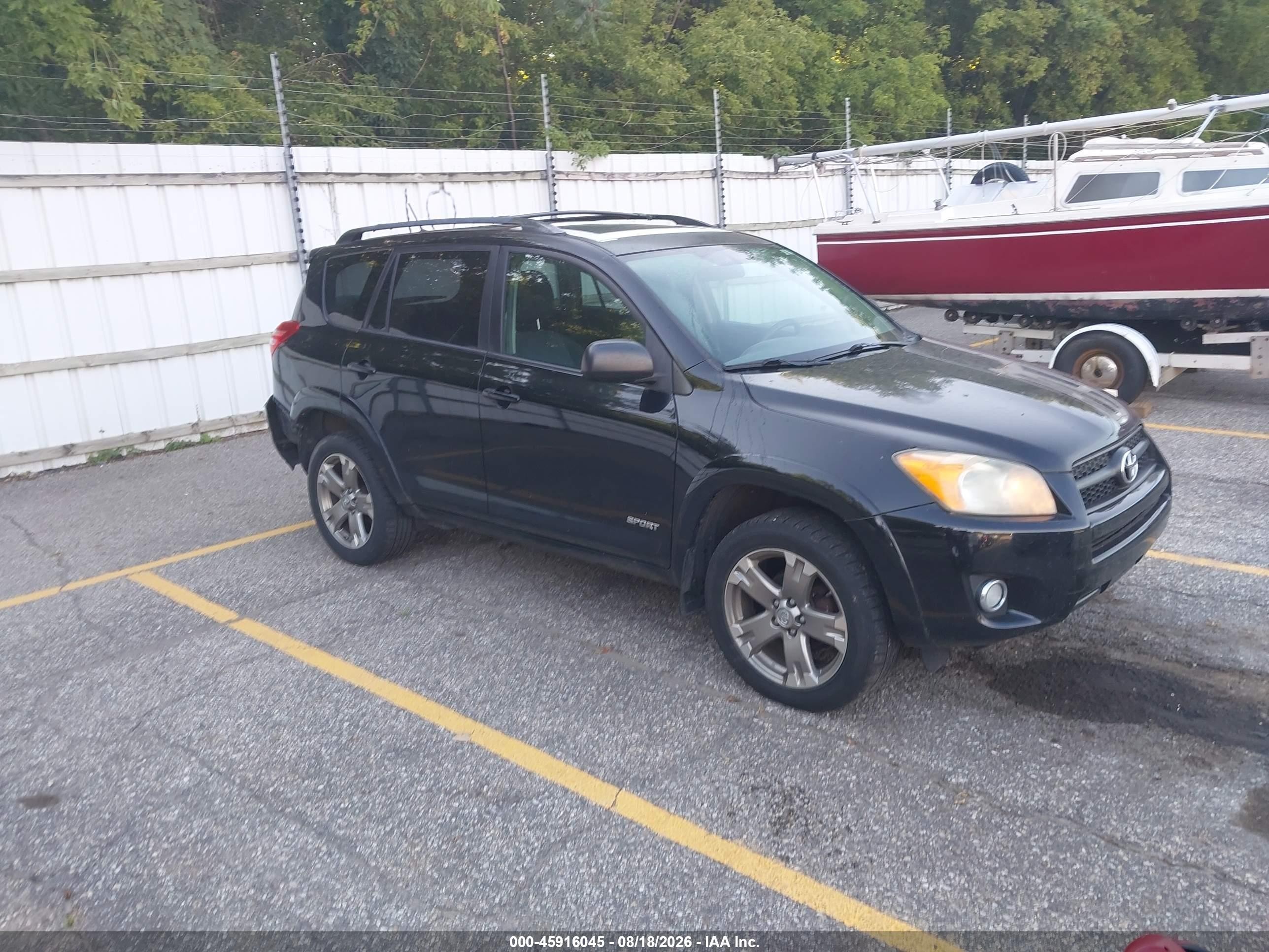 2011 Toyota Rav4 Sport Black vin: 2T3RF4DV9BW125807