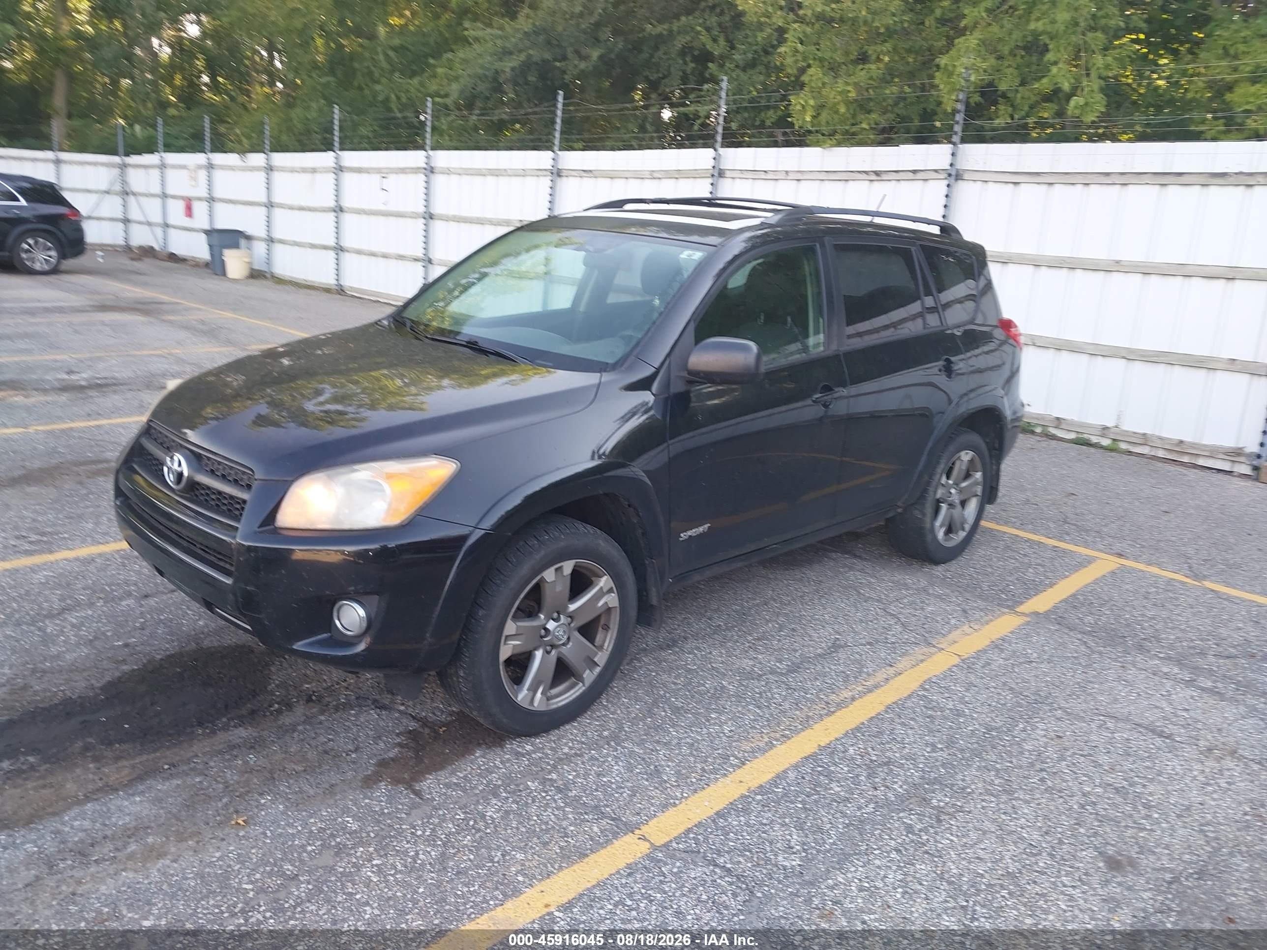 2011 Toyota Rav4 Sport Черный vin: 2T3RF4DV9BW125807