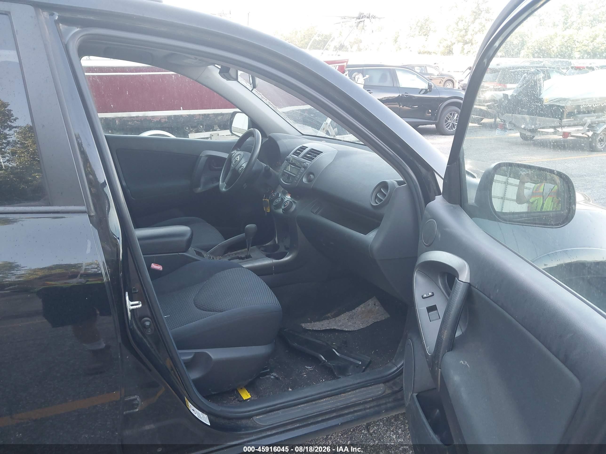 2011 Toyota Rav4 Sport Черный vin: 2T3RF4DV9BW125807