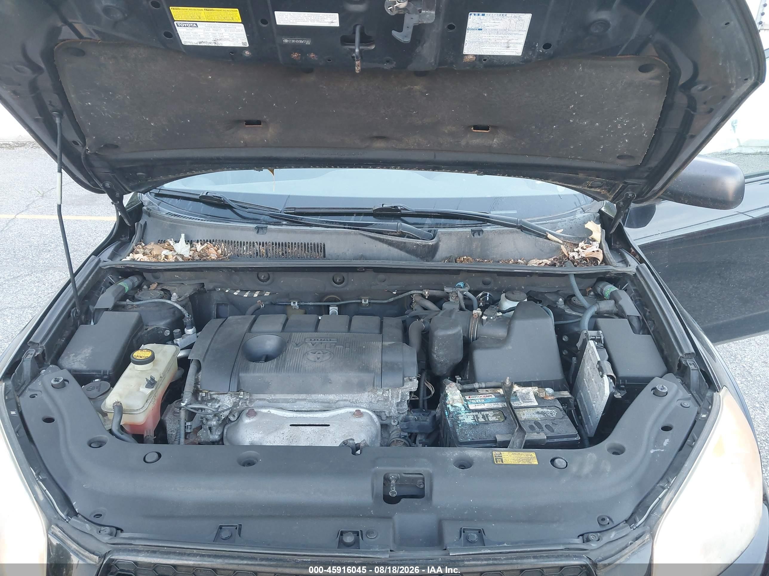 2011 Toyota Rav4 Sport Черный vin: 2T3RF4DV9BW125807