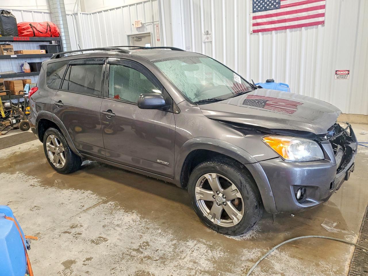 2011 Toyota Rav4 Sport Серый vin: 2T3RF4DV9BW166356