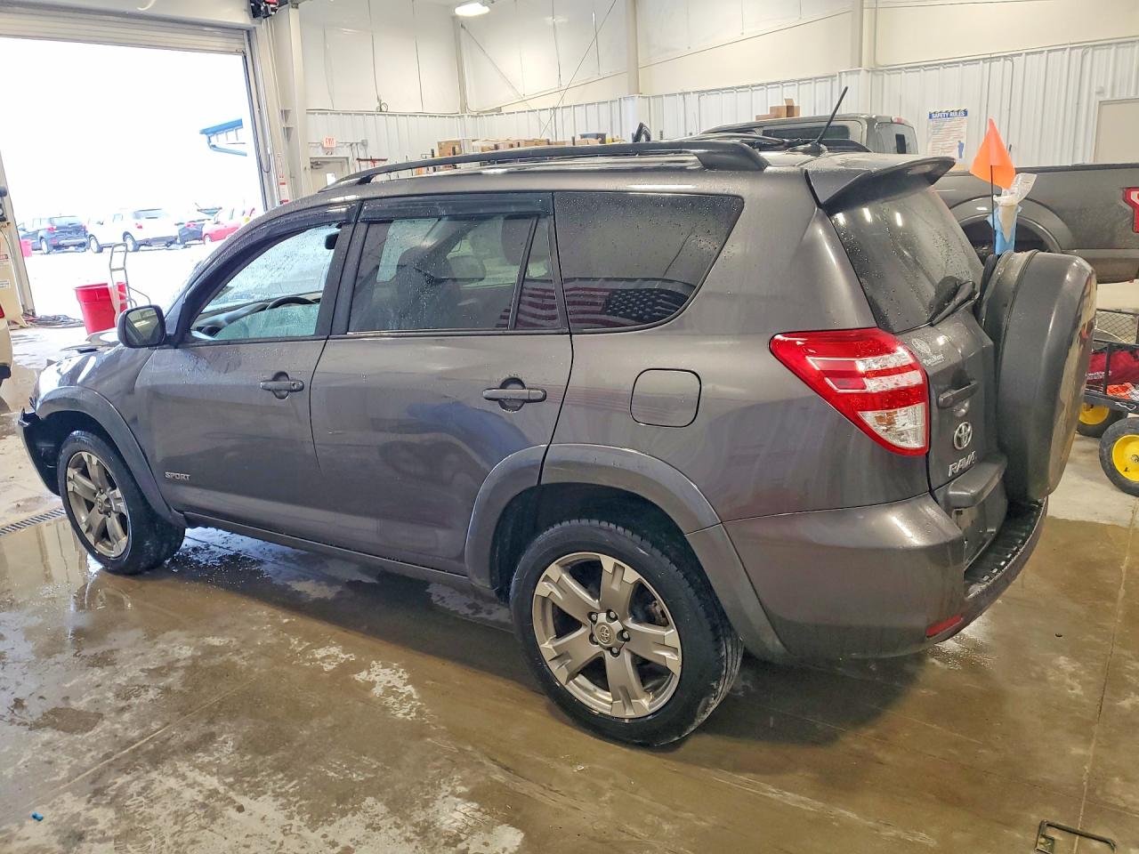 2011 Toyota Rav4 Sport Серый vin: 2T3RF4DV9BW166356