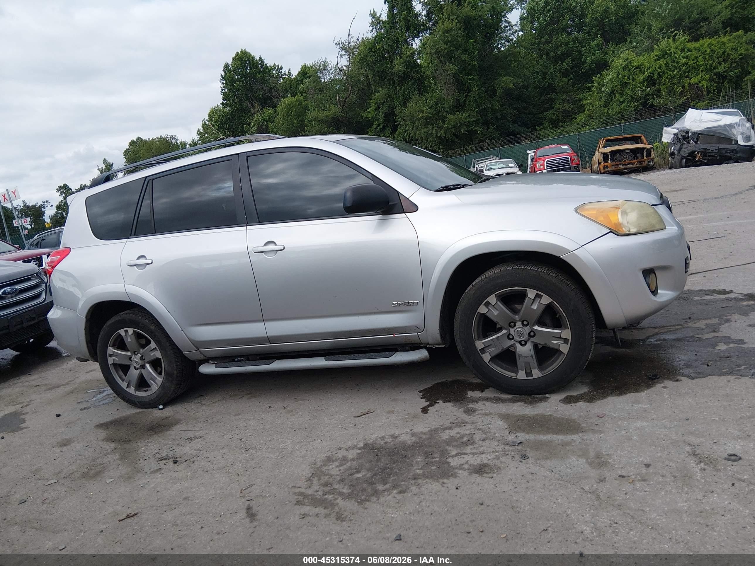 2012 Toyota Rav4 Sport Серебряный vin: 2T3RF4DV9CW225245