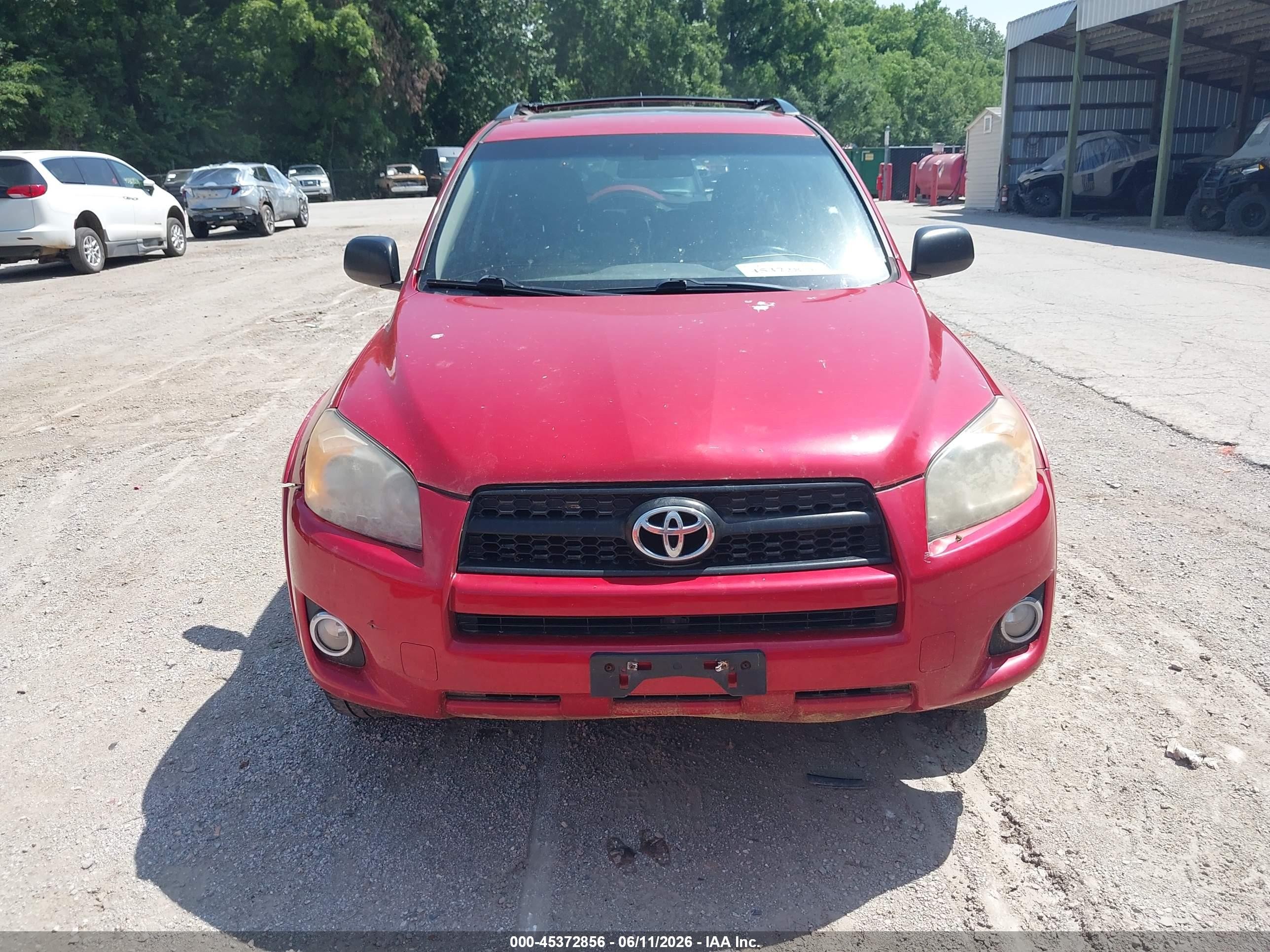 2010 Toyota Rav4 Sport Красный vin: 2T3RF4DVXAW074221