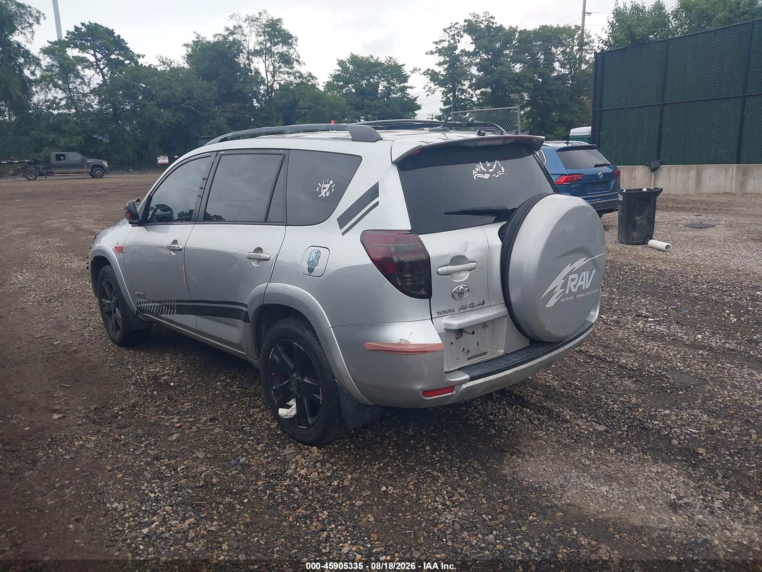 2010 Toyota Rav4 Sport Silver vin: 2T3RF4DVXAW081184