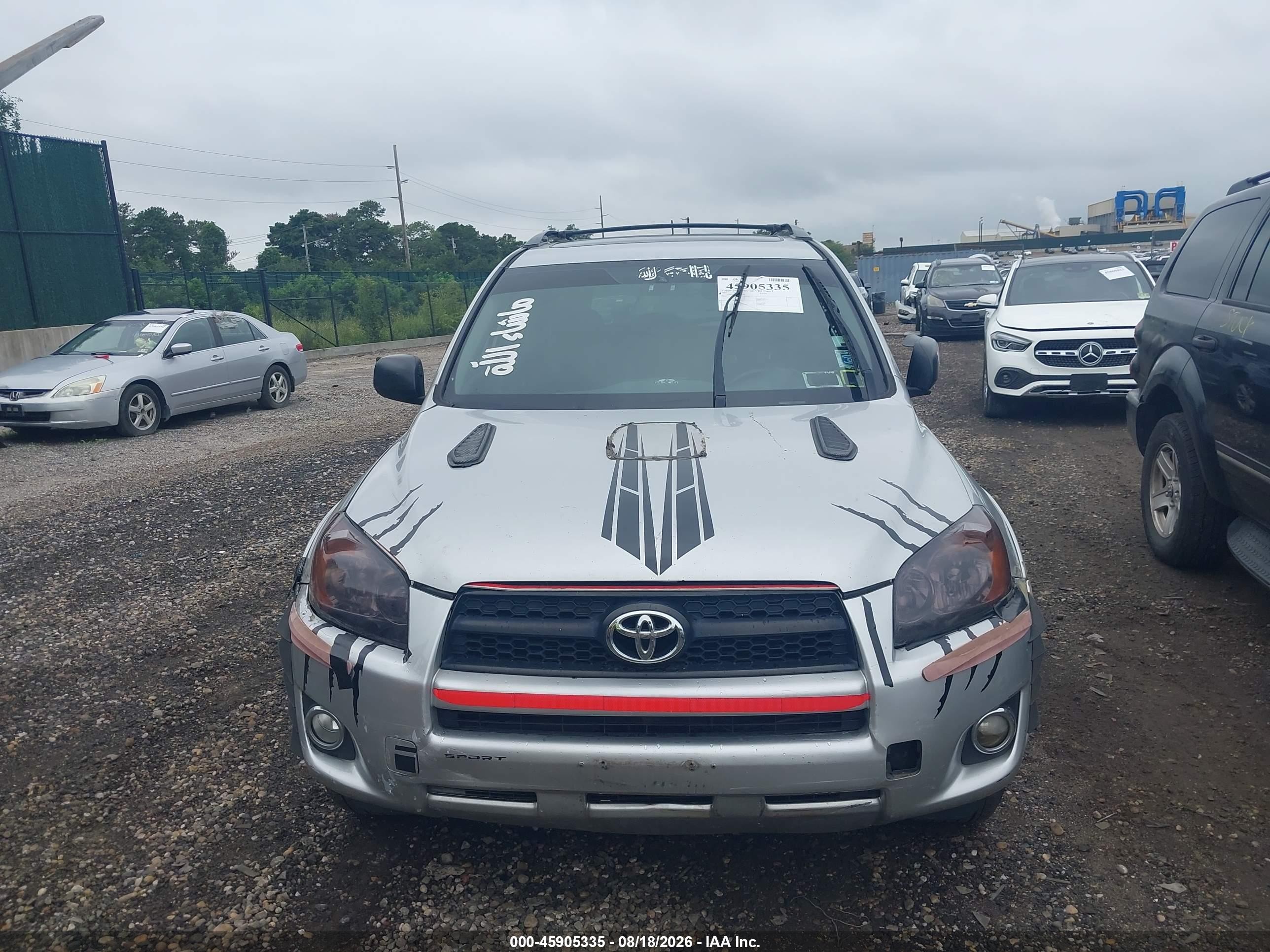 2010 Toyota Rav4 Sport Silver vin: 2T3RF4DVXAW081184