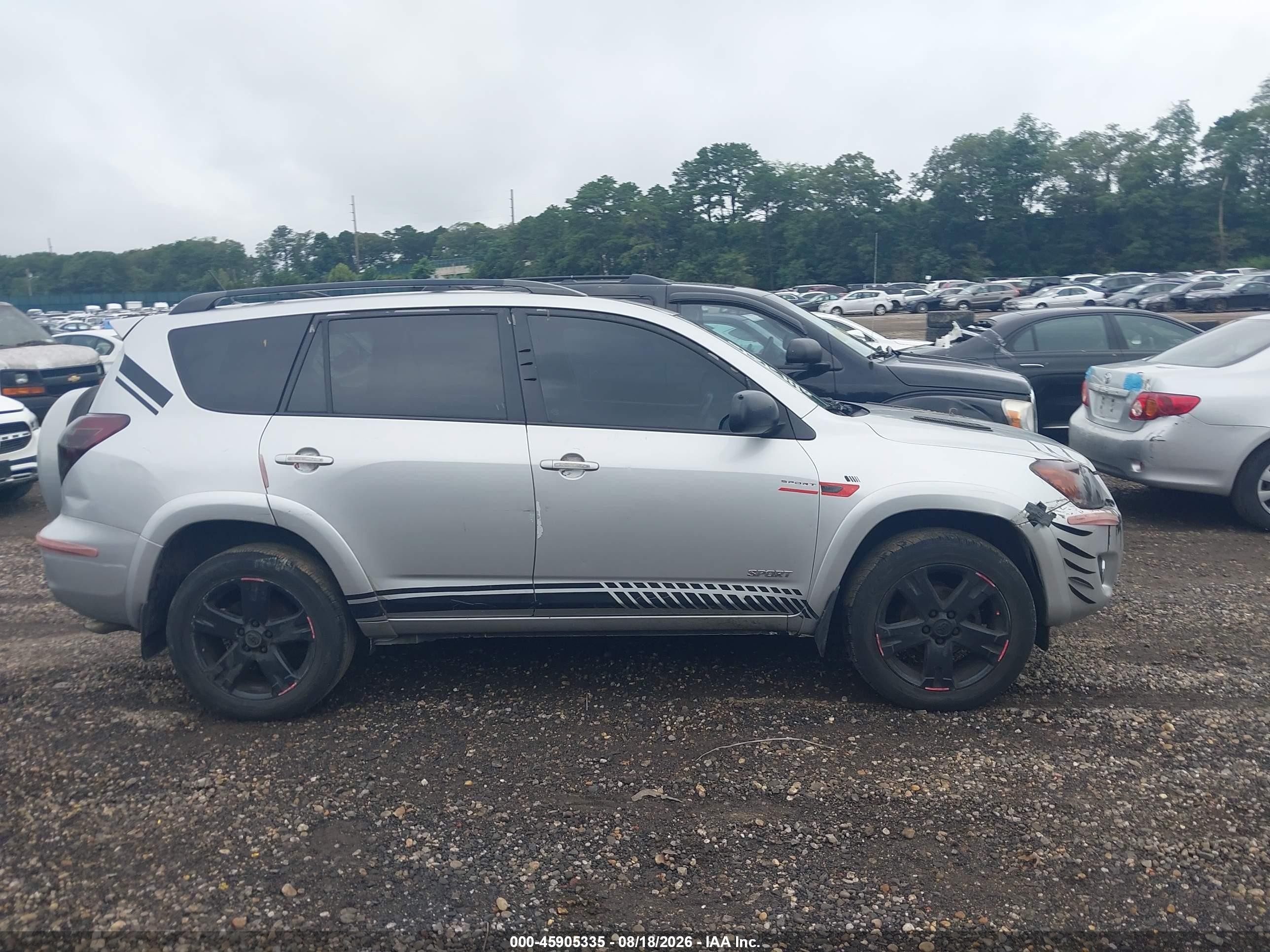 2010 Toyota Rav4 Sport Silver vin: 2T3RF4DVXAW081184