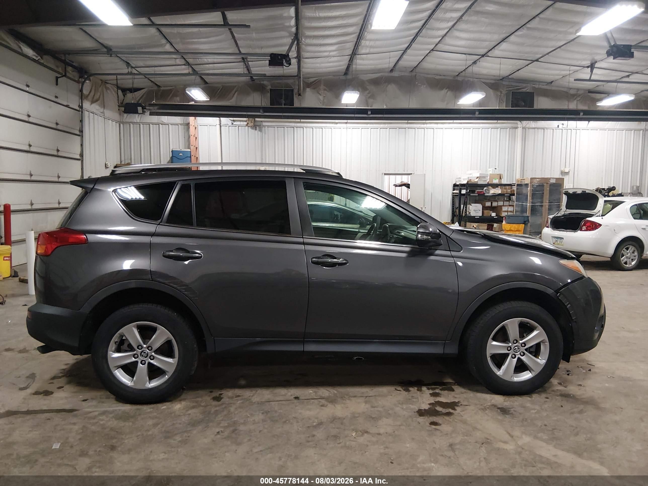 2015 Toyota Rav4 Xle Gray vin: 2T3RFREV9FW370494