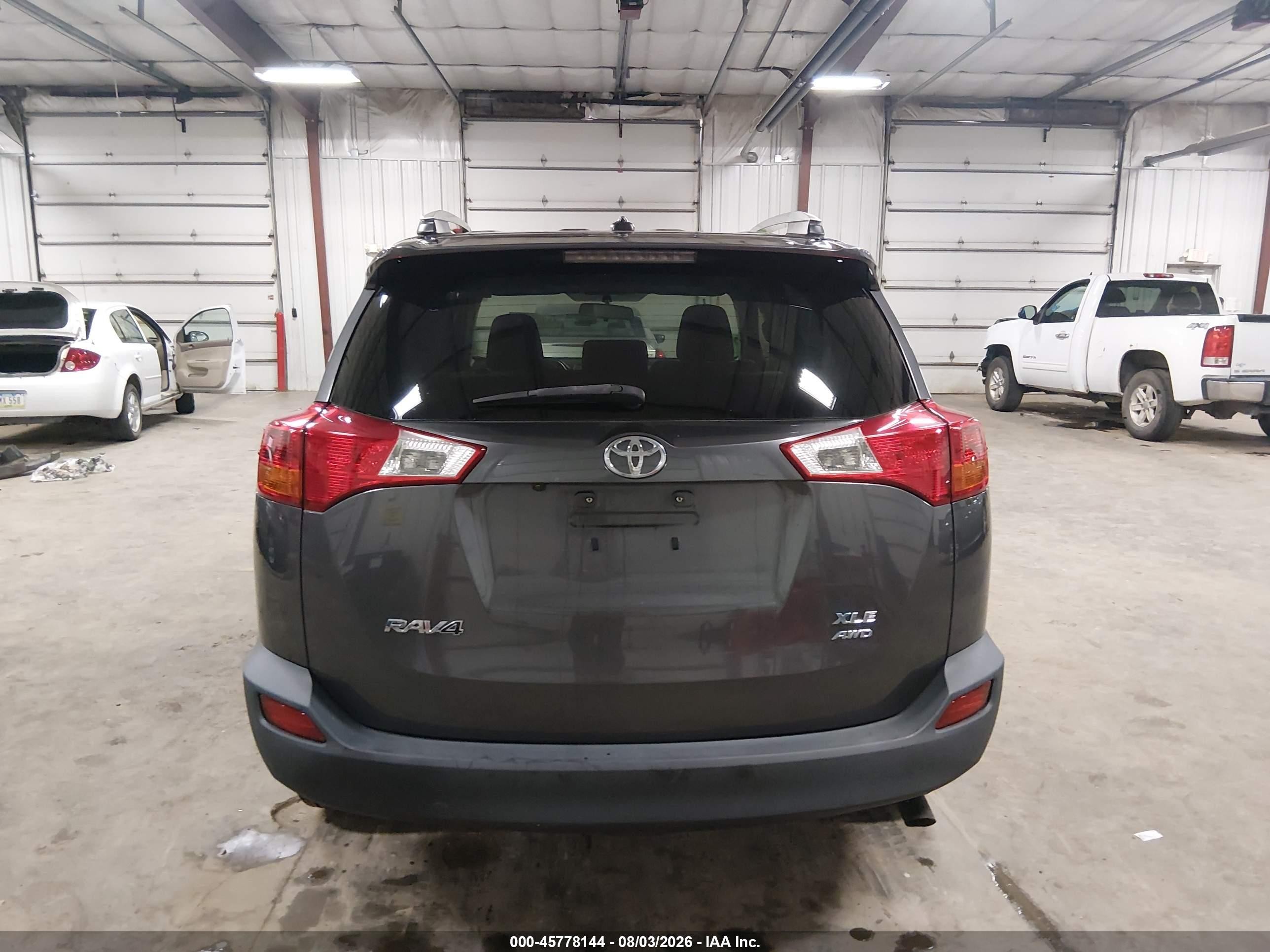 2015 Toyota Rav4 Xle Gray vin: 2T3RFREV9FW370494