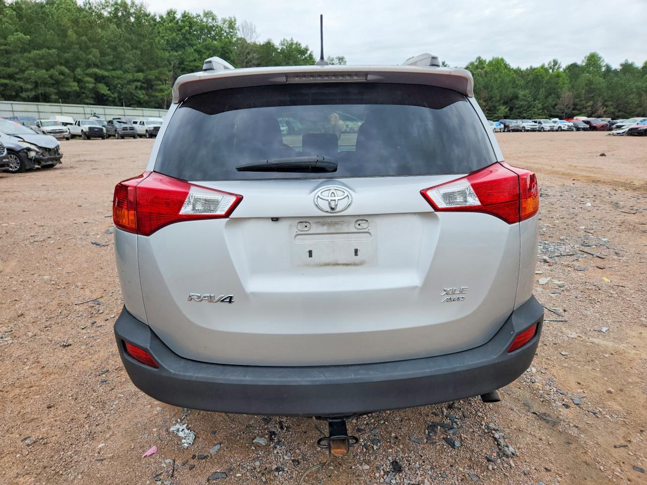 2013 Toyota Rav4 Xle Gray vin: 2T3RFREV0DW009054
