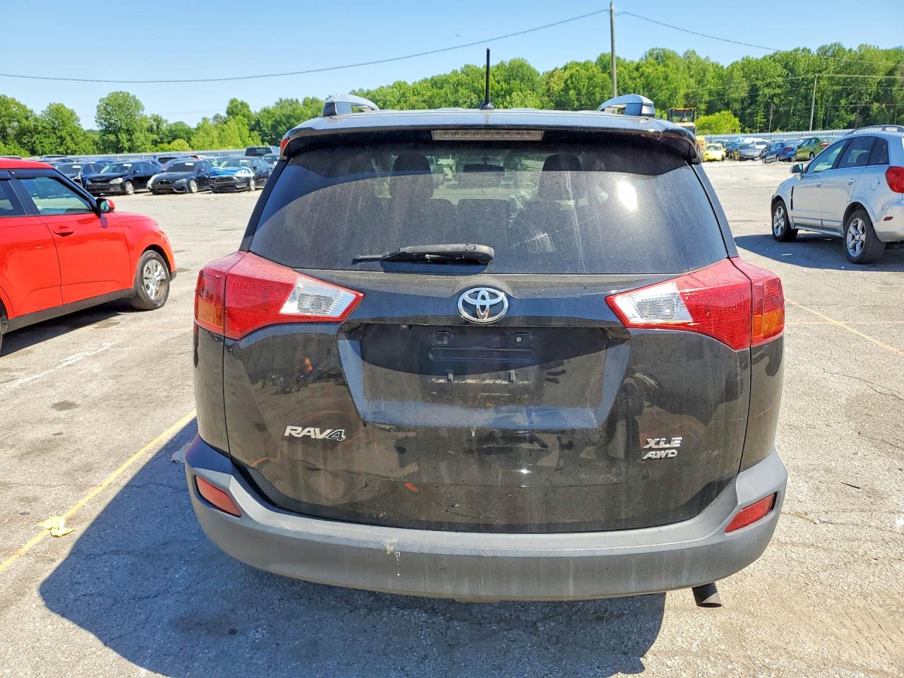 2013 Toyota Rav4 Xle Black vin: 2T3RFREV0DW009572