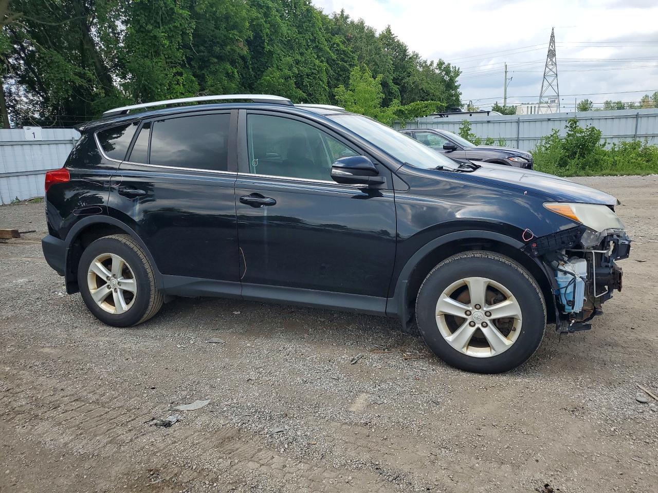 2013 Toyota Rav4 Xle Black vin: 2T3RFREV0DW011130