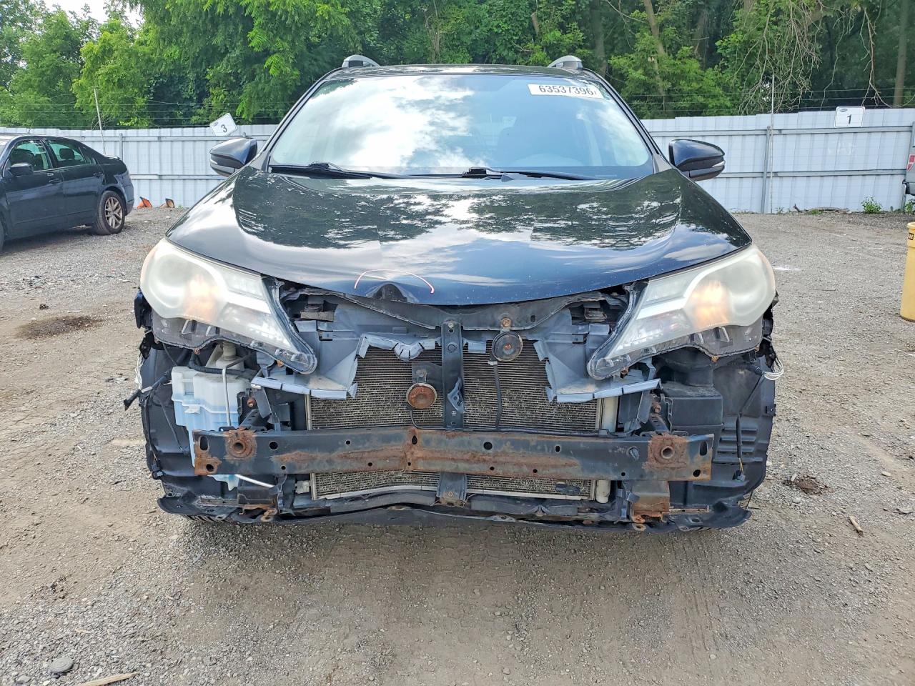 2013 Toyota Rav4 Xle Black vin: 2T3RFREV0DW011130
