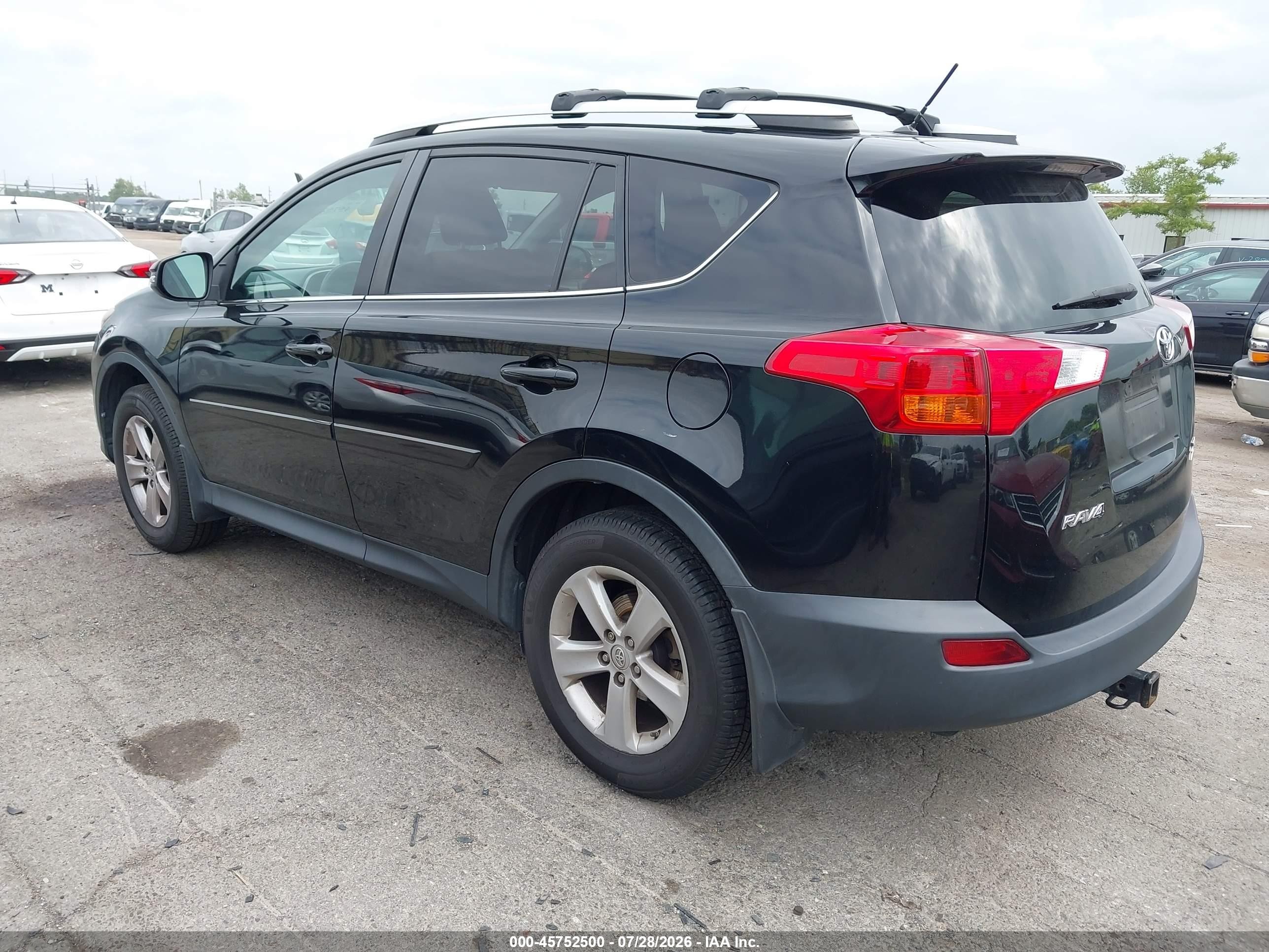 2013 Toyota Rav4 Xle Black vin: 2T3RFREV0DW036674