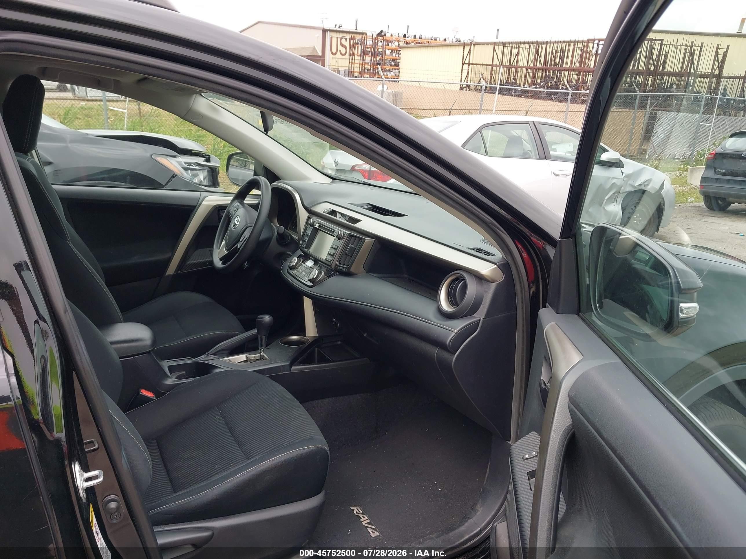 2013 Toyota Rav4 Xle Black vin: 2T3RFREV0DW036674