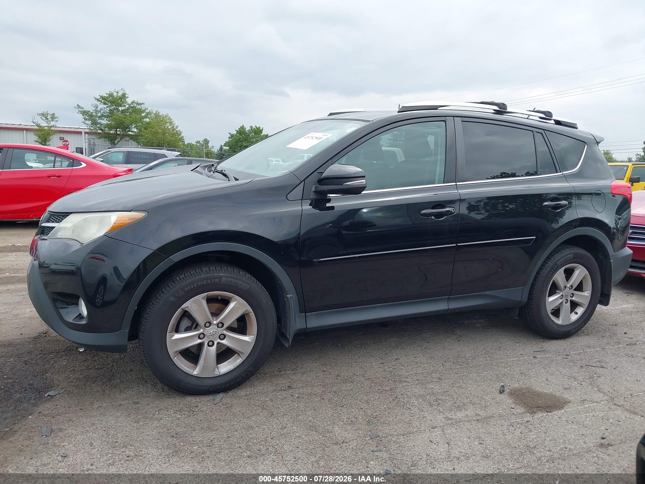 2013 Toyota Rav4 Xle Black vin: 2T3RFREV0DW036674