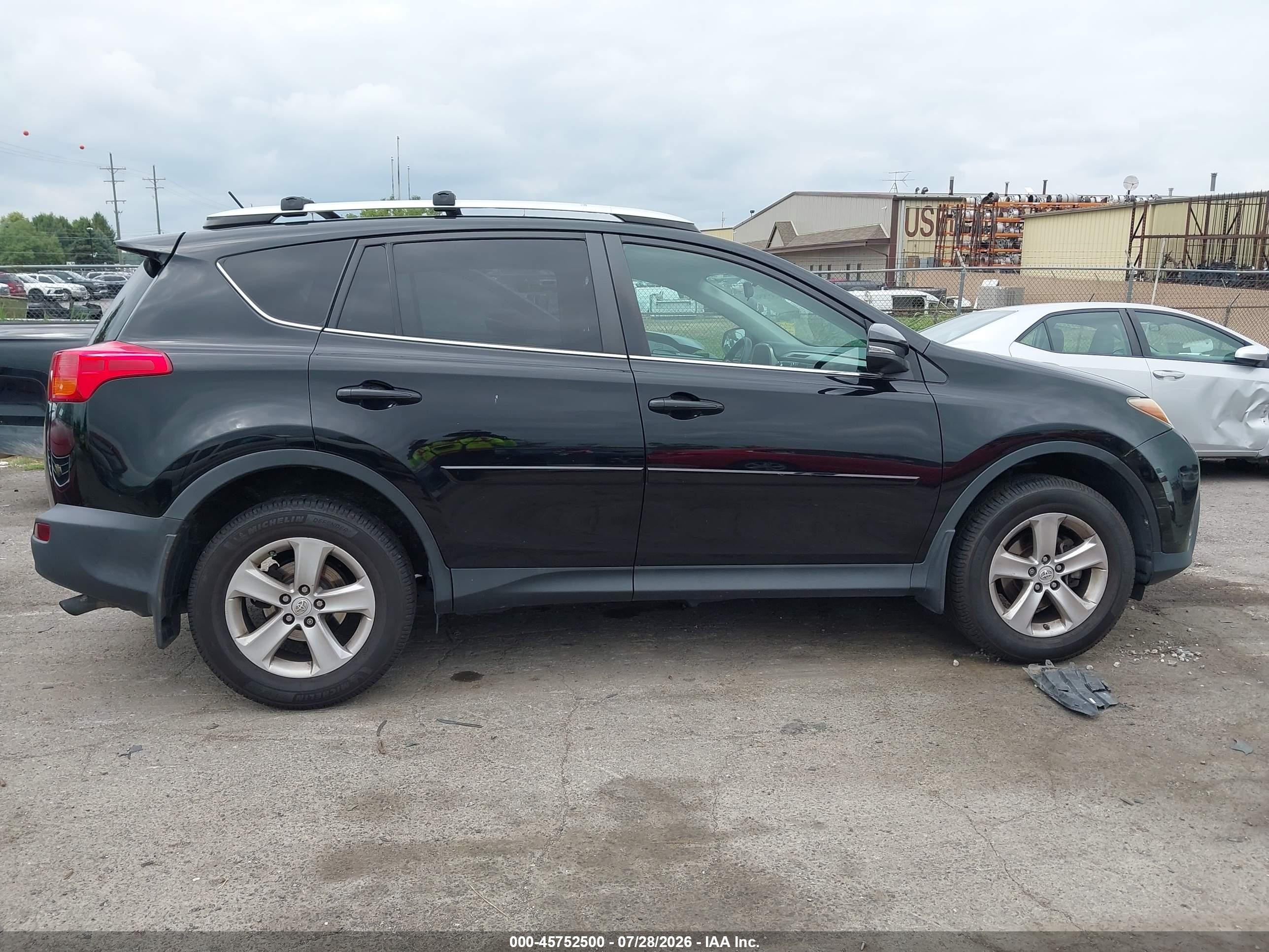 2013 Toyota Rav4 Xle Black vin: 2T3RFREV0DW036674