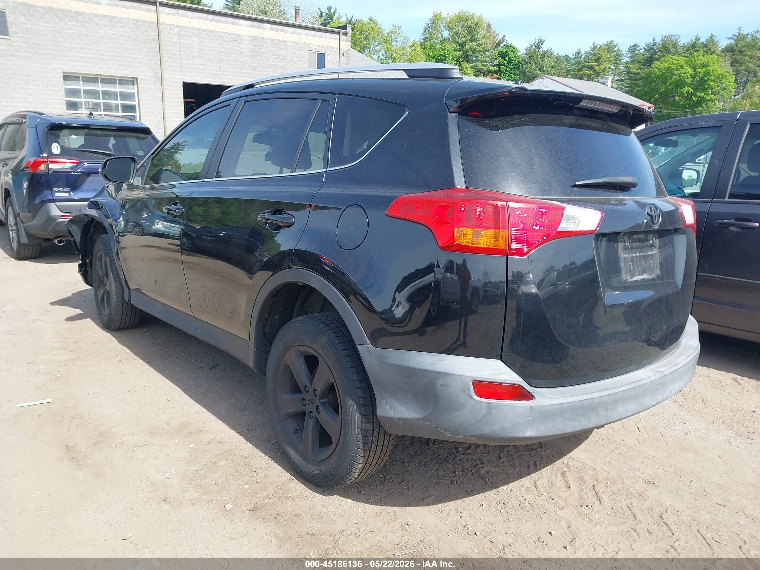 2013 Toyota Rav4 Xle Black vin: 2T3RFREV0DW038134