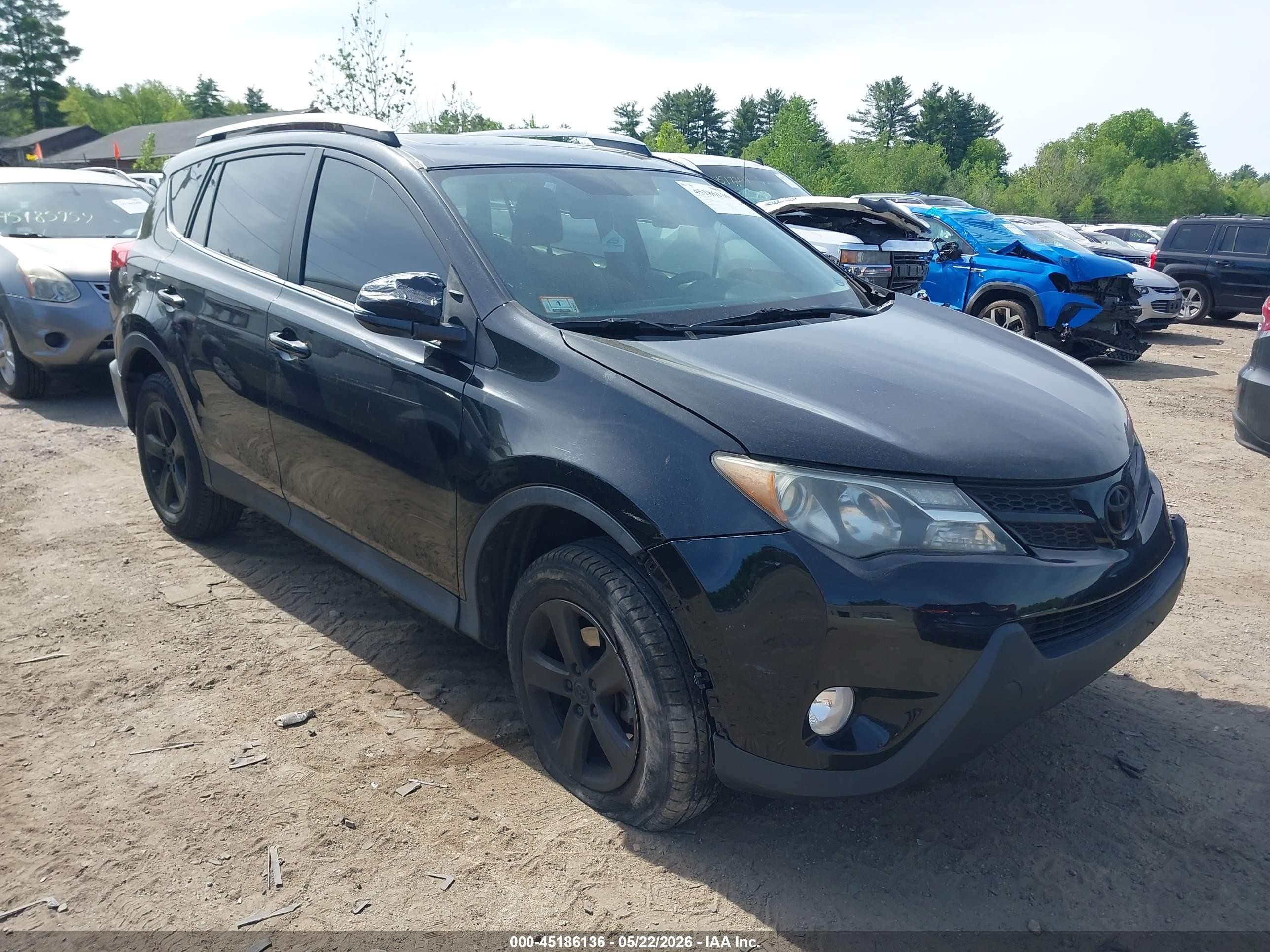 2013 Toyota Rav4 Xle Black vin: 2T3RFREV0DW038134
