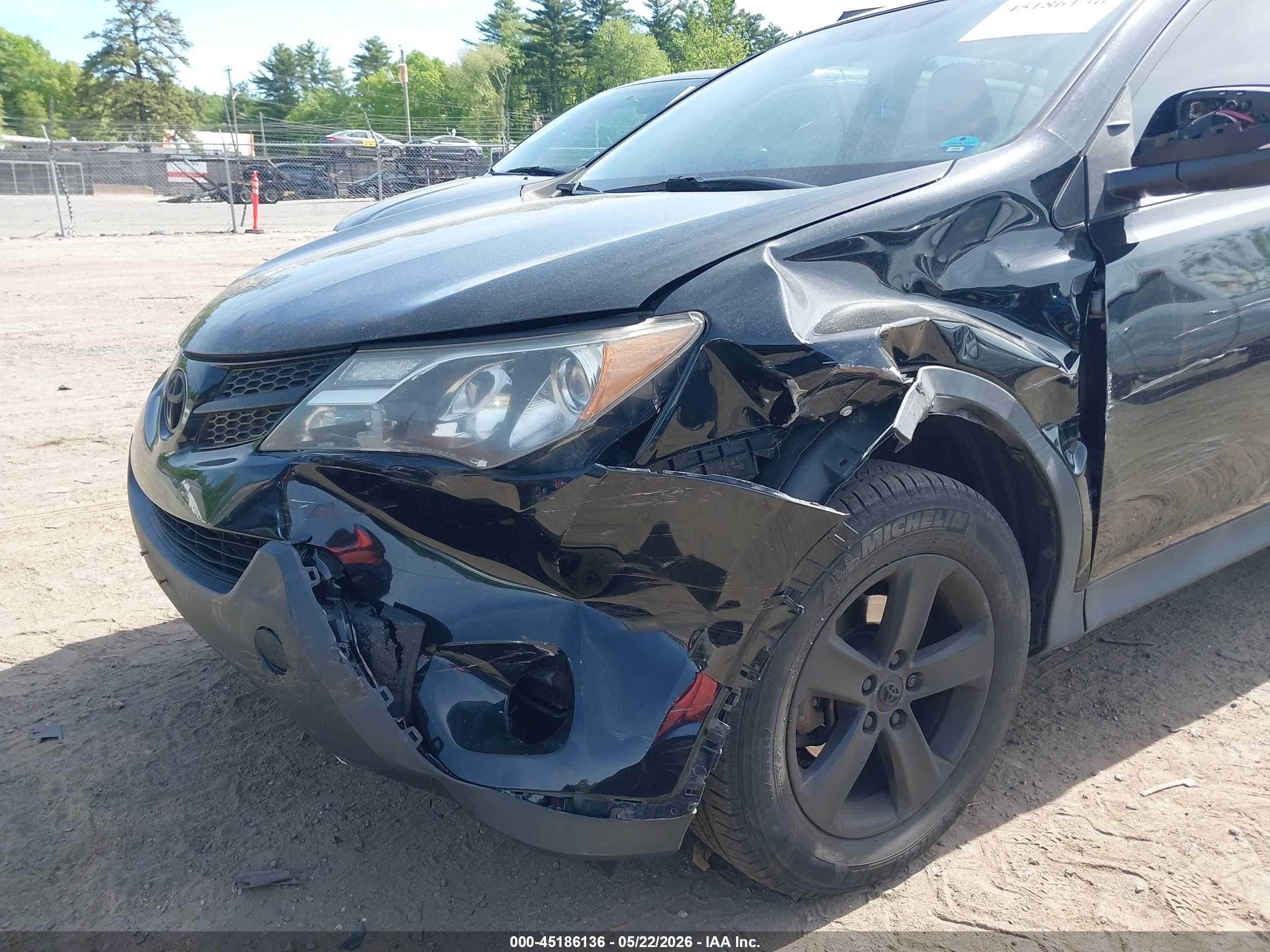 2013 Toyota Rav4 Xle Black vin: 2T3RFREV0DW038134