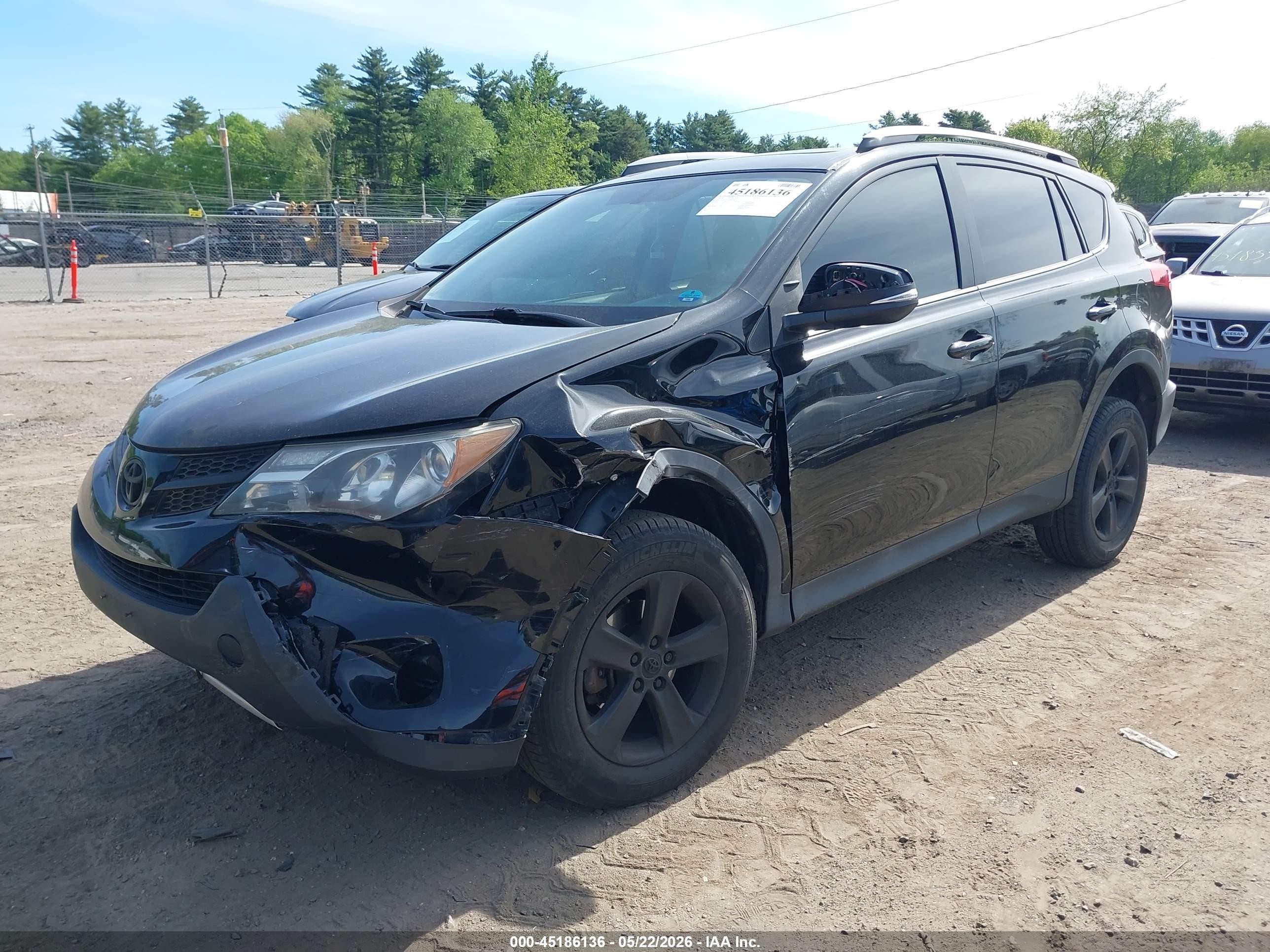 2013 Toyota Rav4 Xle Black vin: 2T3RFREV0DW038134