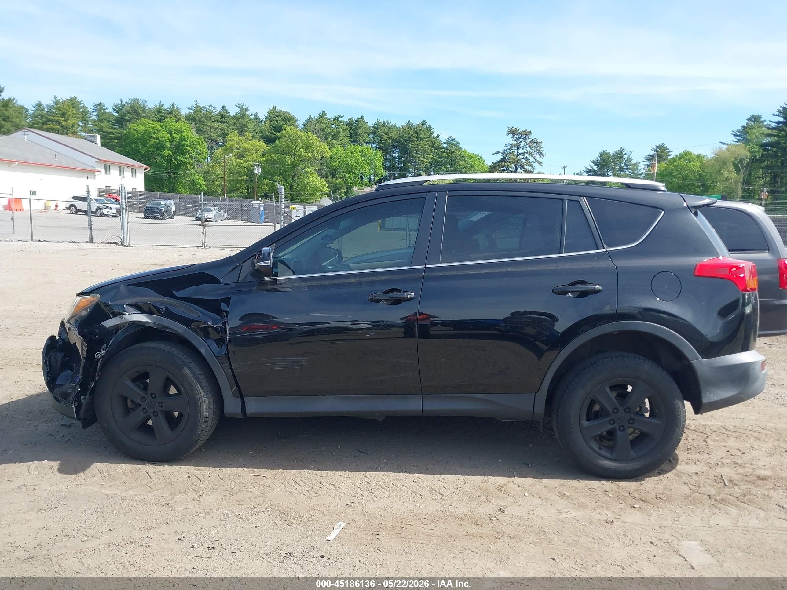 2013 Toyota Rav4 Xle Black vin: 2T3RFREV0DW038134