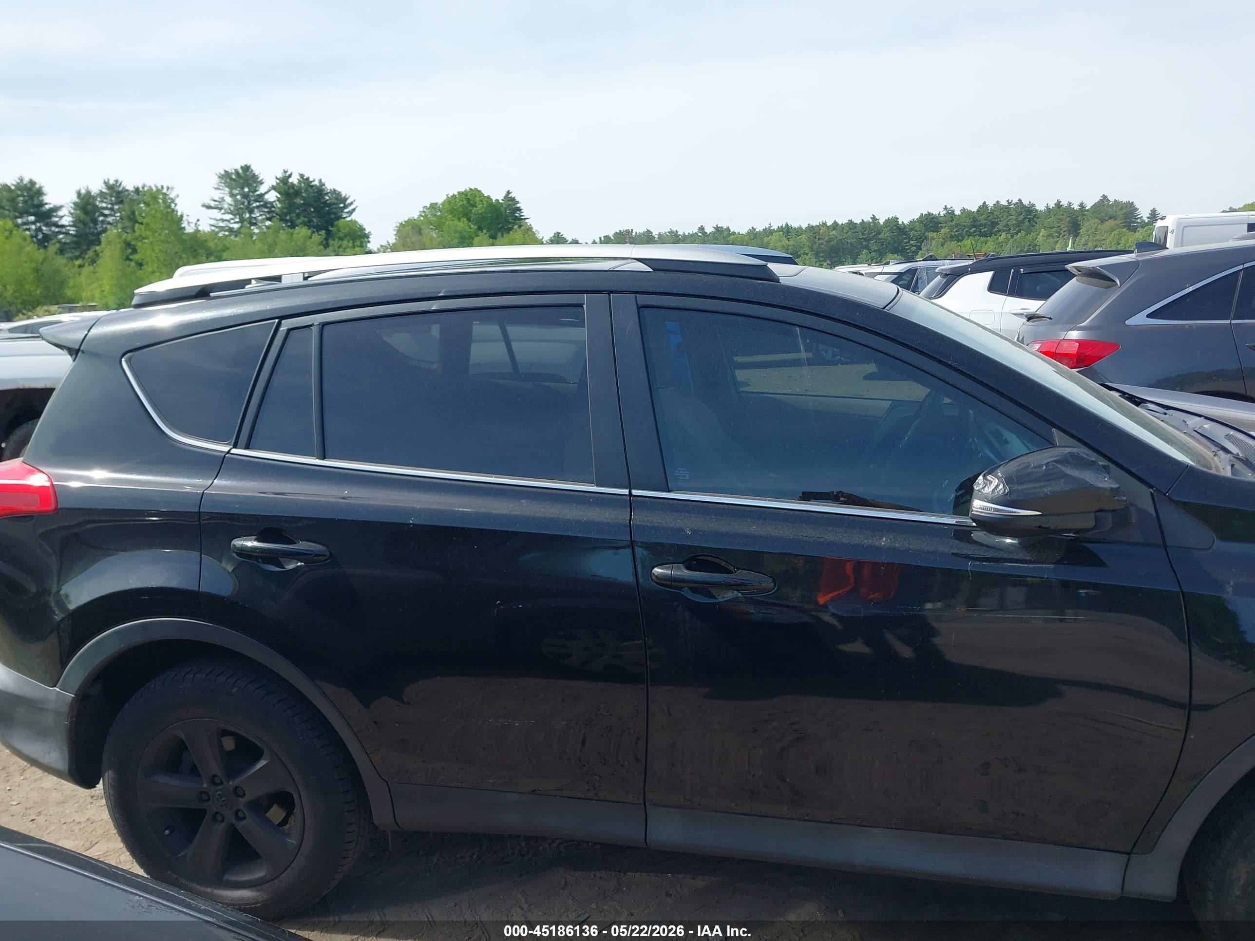 2013 Toyota Rav4 Xle Black vin: 2T3RFREV0DW038134