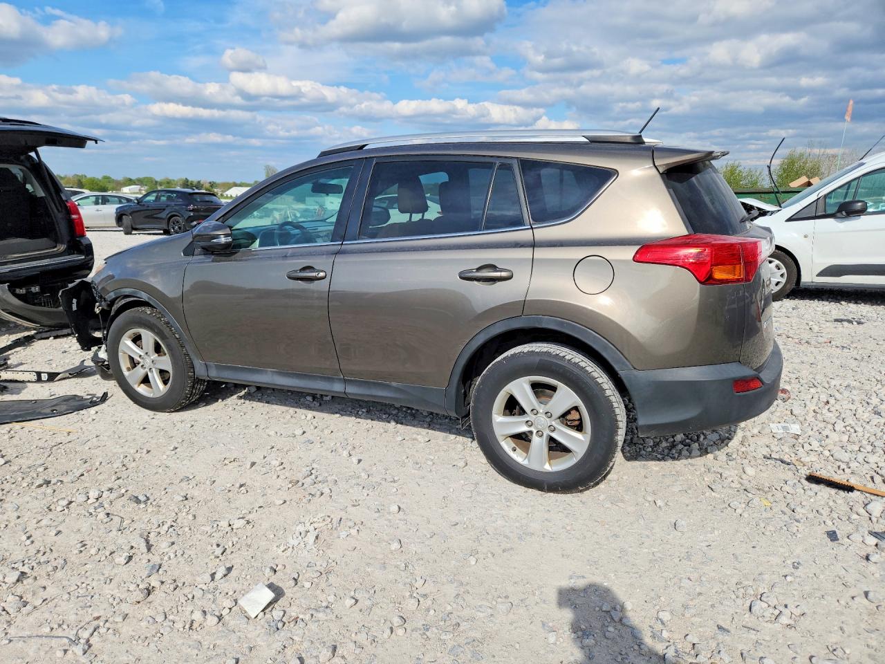 2013 Toyota Rav4 Xle Green vin: 2T3RFREV0DW078990