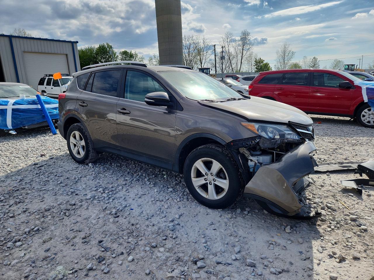 2013 Toyota Rav4 Xle Green vin: 2T3RFREV0DW078990