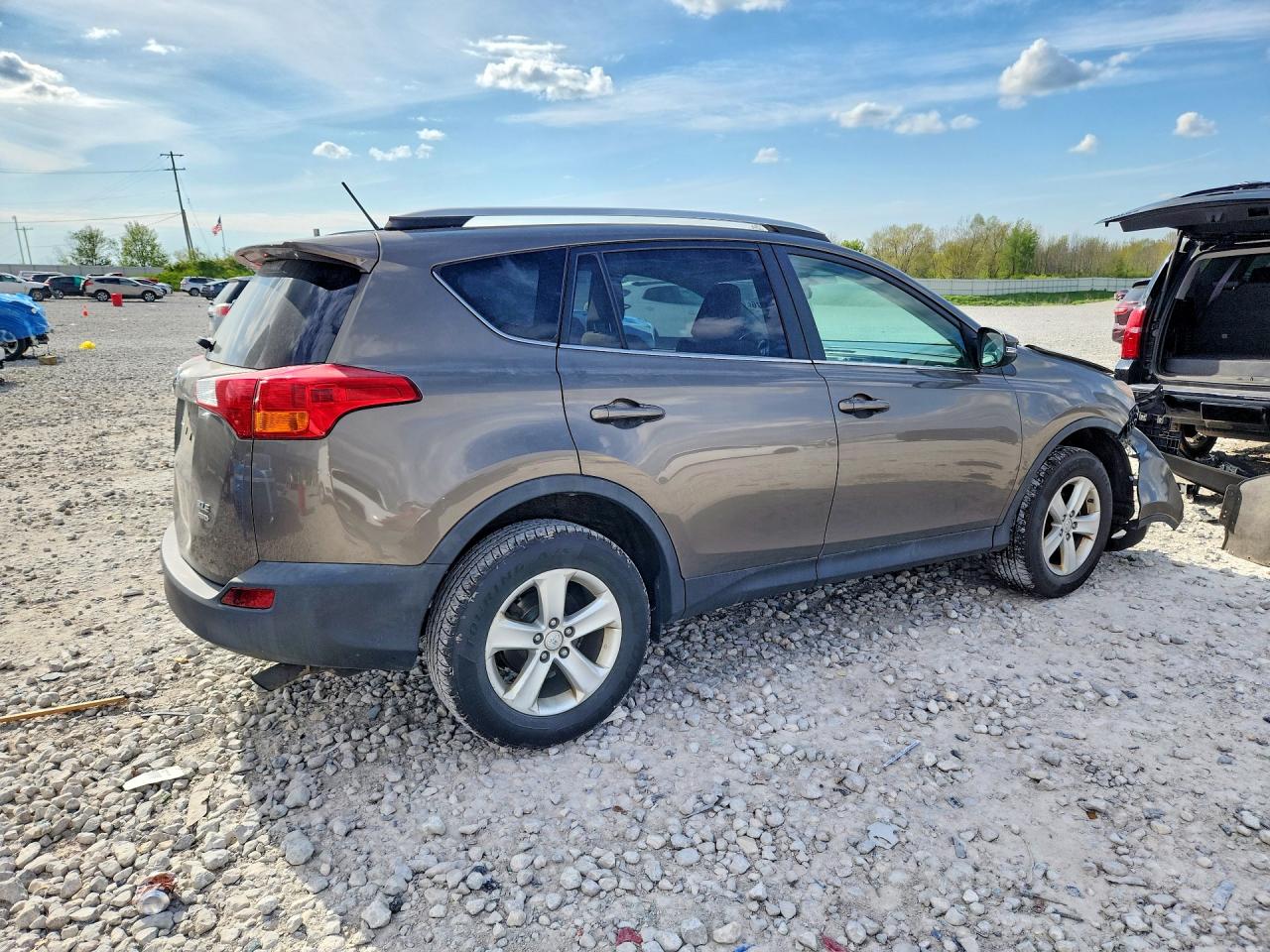 2013 Toyota Rav4 Xle Green vin: 2T3RFREV0DW078990