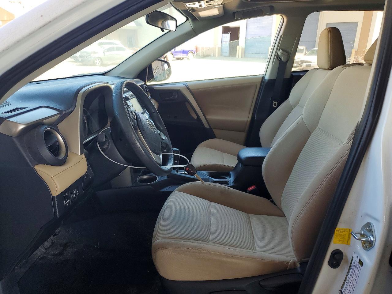 2013 Toyota Rav4 Xle White vin: 2T3RFREV0DW100342