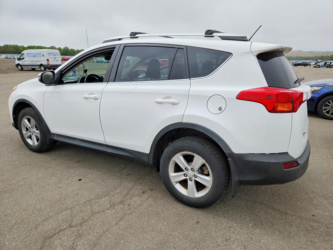 2013 Toyota Rav4 Xle White vin: 2T3RFREV0DW101555