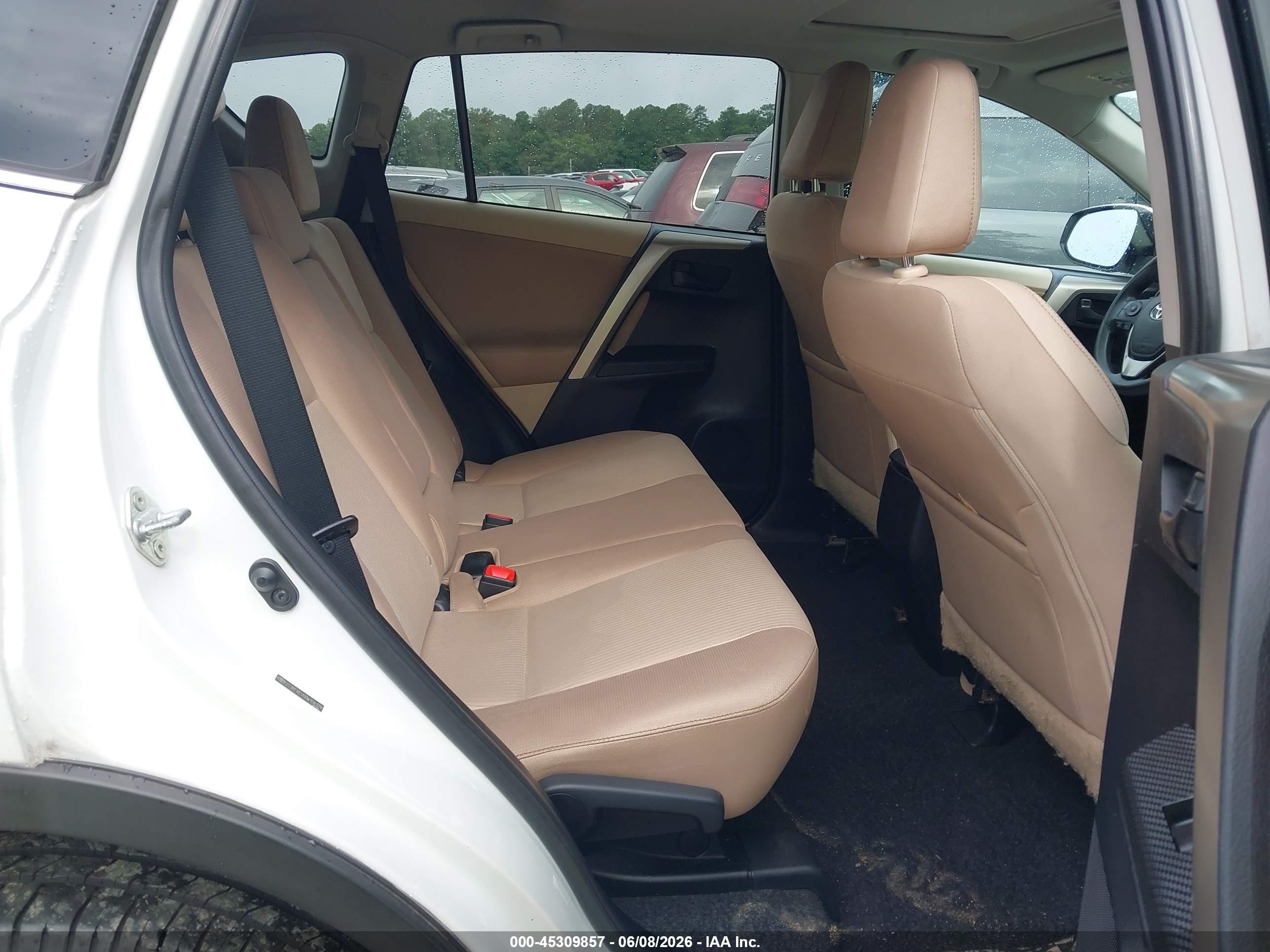 2013 Toyota Rav4 Xle White vin: 2T3RFREV0DW104178