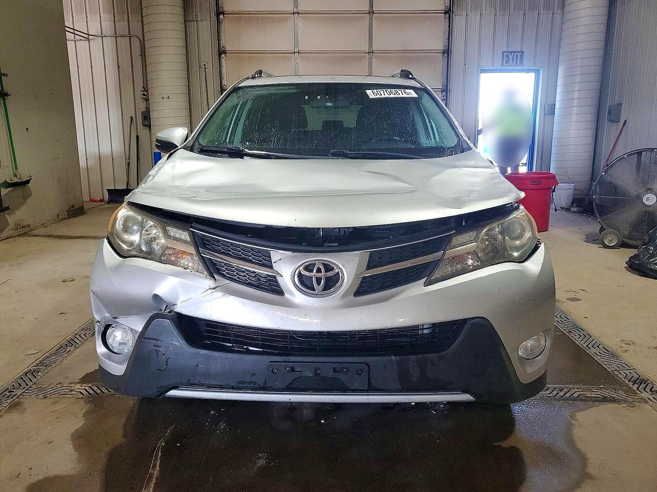 2013 Toyota Rav4 Xle White vin: 2T3RFREV0DW105735
